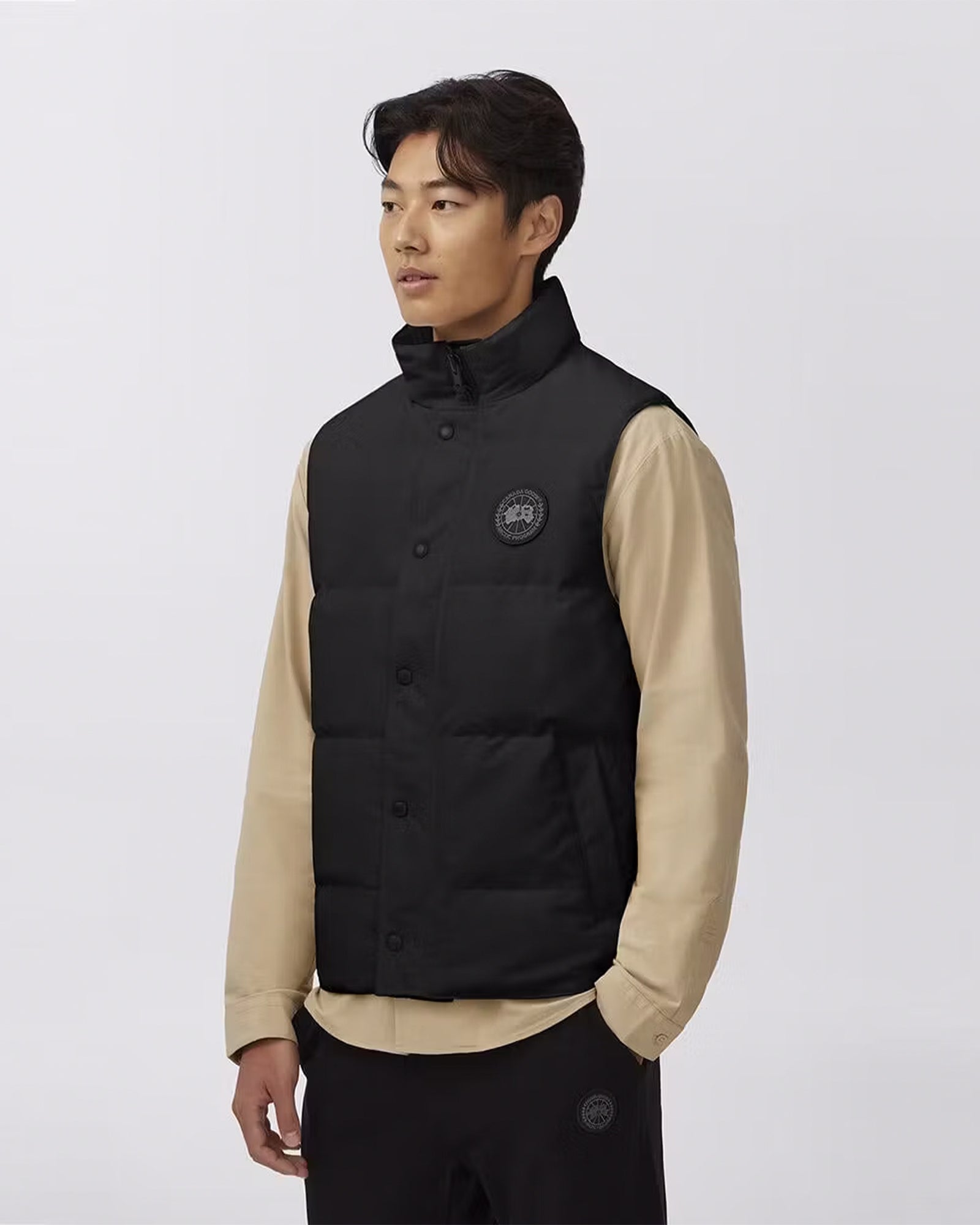 CANADA GOOSE・カナダグース - ダウンジャケット 2081MB GARSON VEST LABEL / BLACK