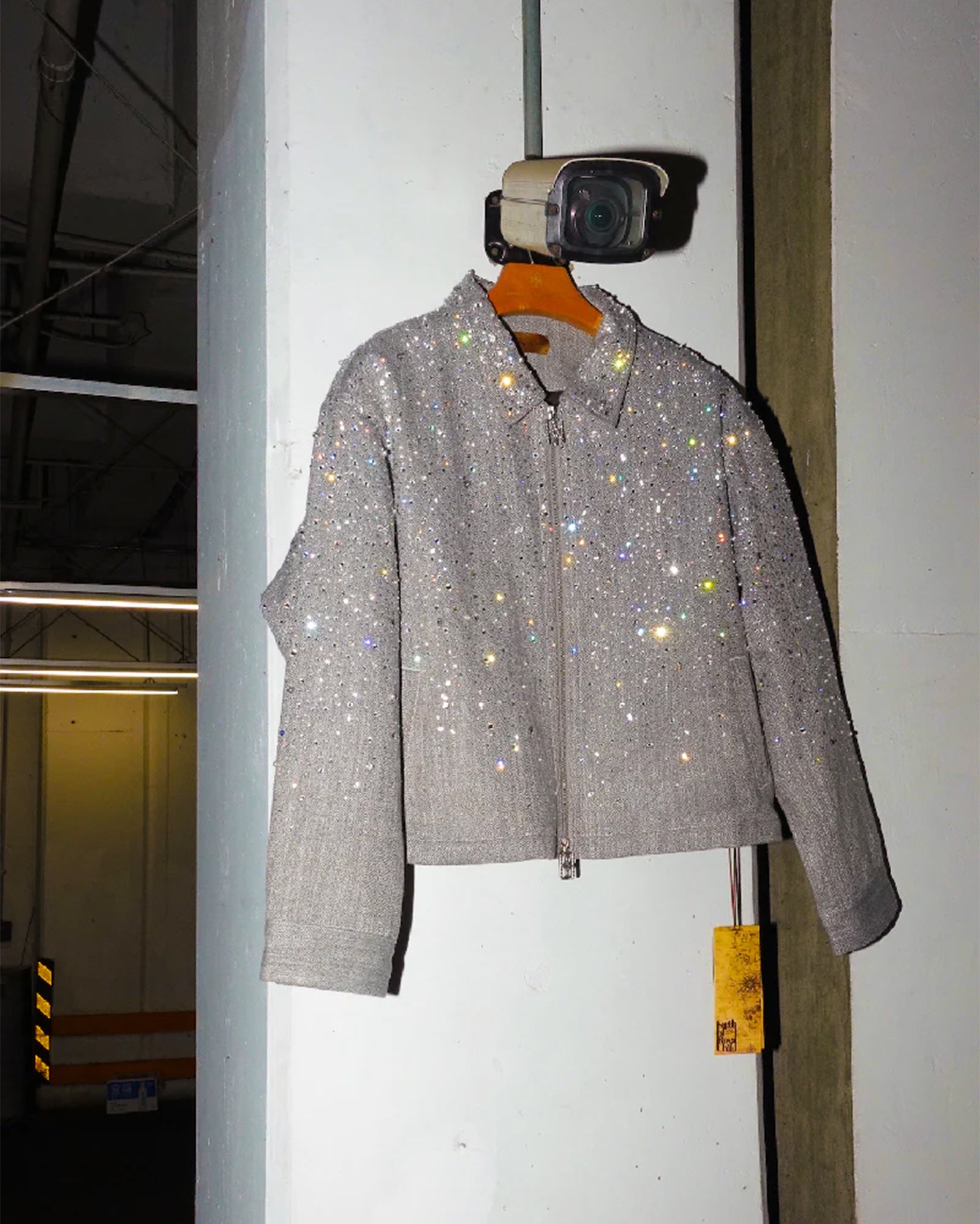 BIRTH OF ROYAL CHILD・バース・オブ・ロイヤル・チャイルド - シャツ 20K DIAMOND ZIPPER JACKET / GREY