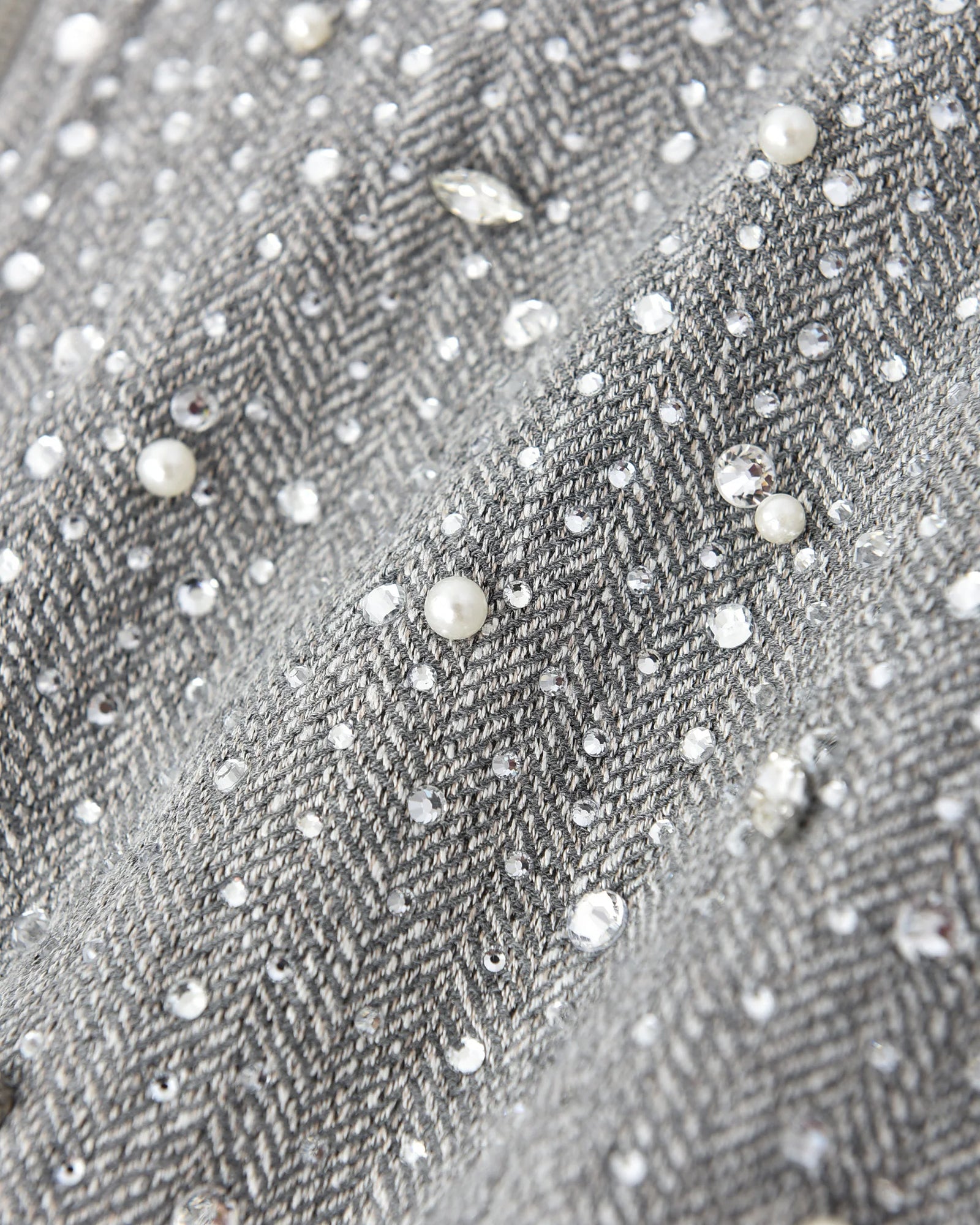 BIRTH OF ROYAL CHILD・バース・オブ・ロイヤル・チャイルド - シャツ 20K DIAMOND ZIPPER JACKET / GREY