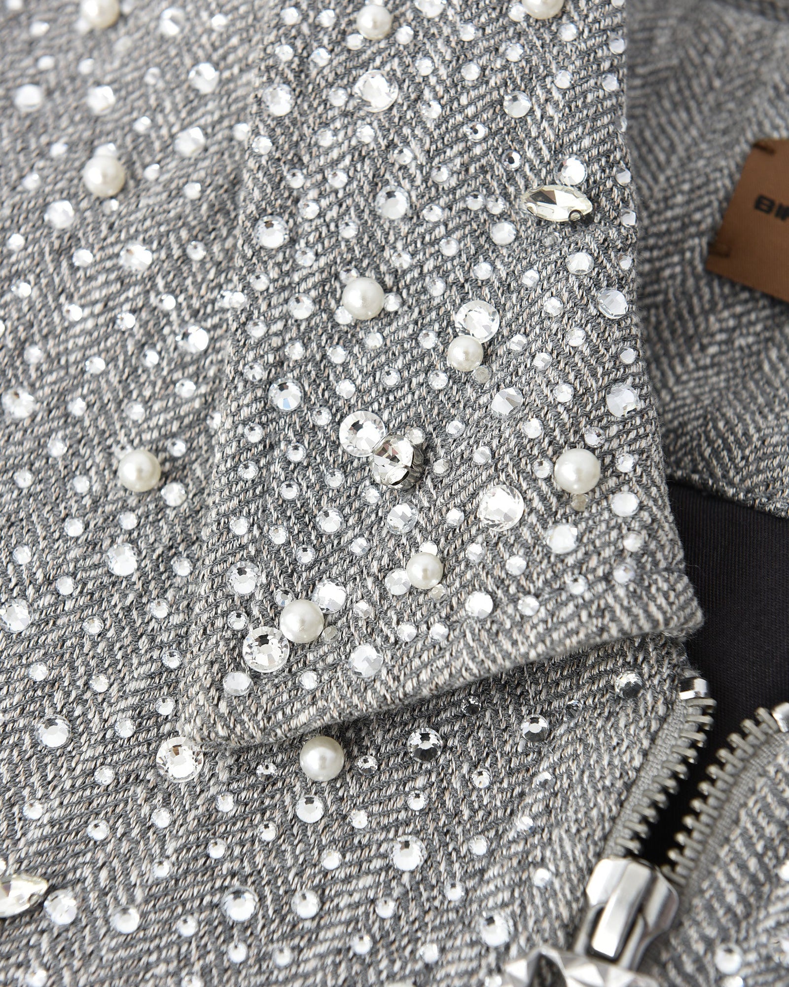 BIRTH OF ROYAL CHILD・バース・オブ・ロイヤル・チャイルド - シャツ 20K DIAMOND ZIPPER JACKET / GREY