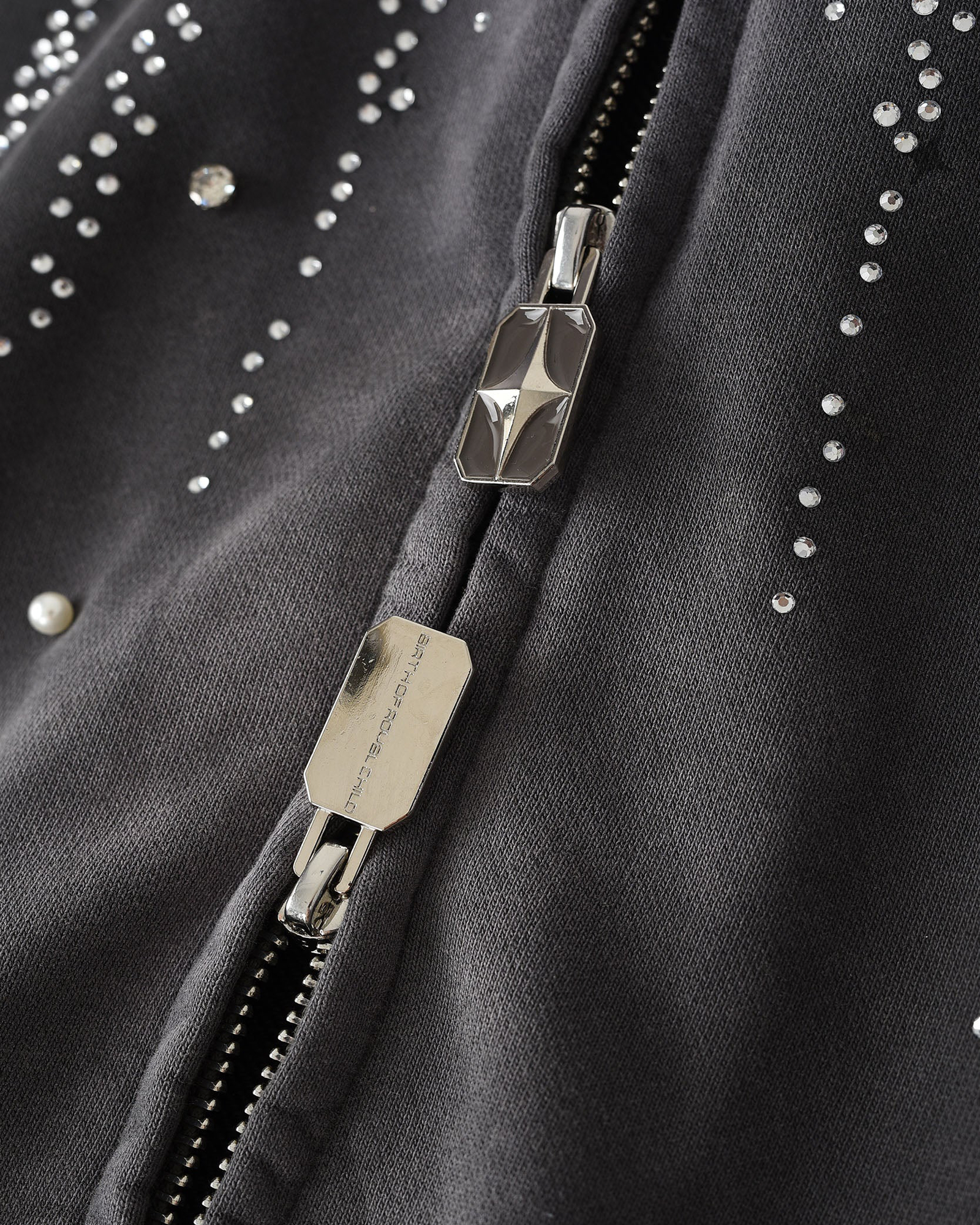 BIRTH OF ROYAL CHILD・バース・オブ・ロイヤル・チャイルド -  STELLER DIAMOND HOODIE / BLACK