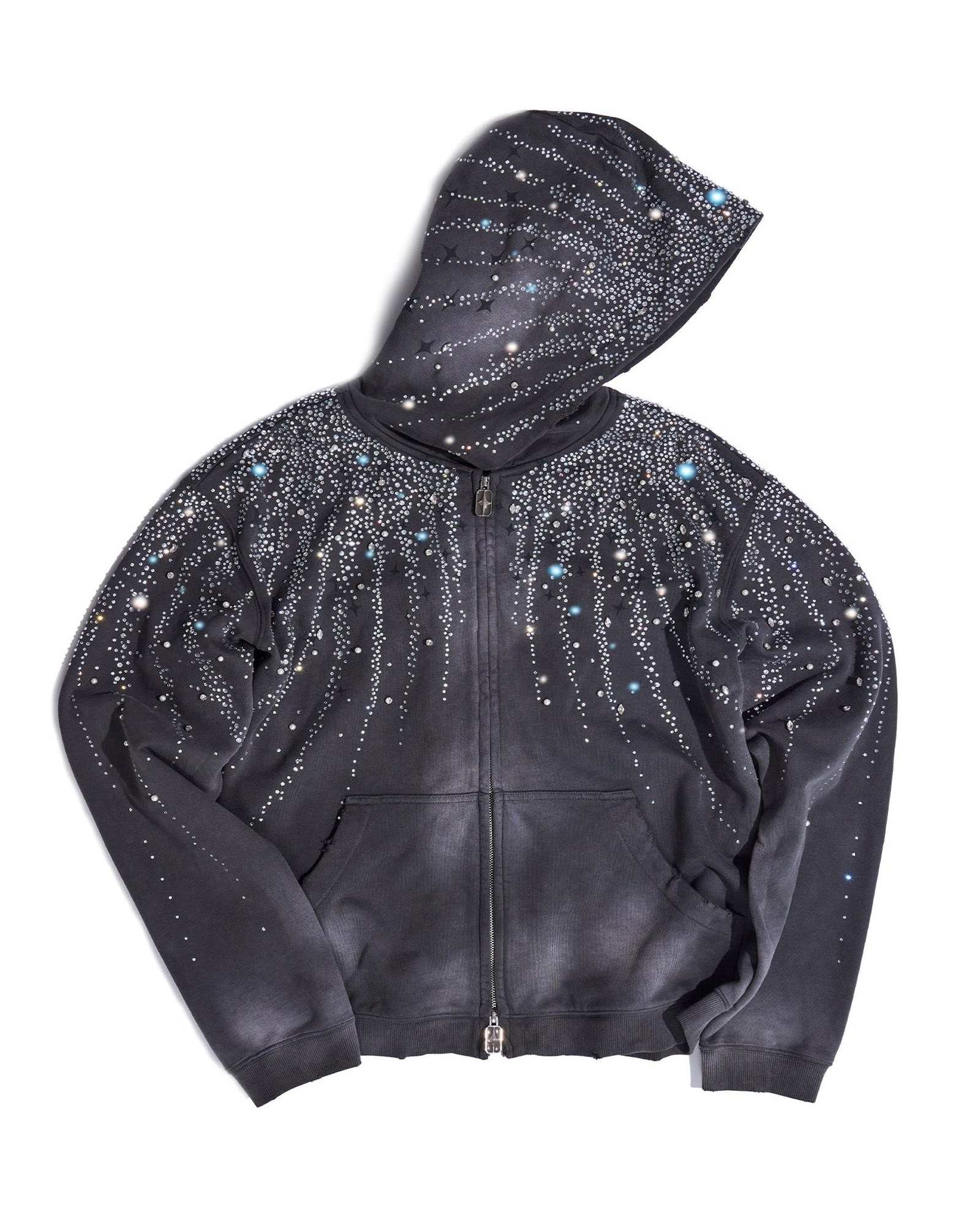 BIRTH OF ROYAL CHILD・バース・オブ・ロイヤル・チャイルド -  STELLER DIAMOND HOODIE / BLACK