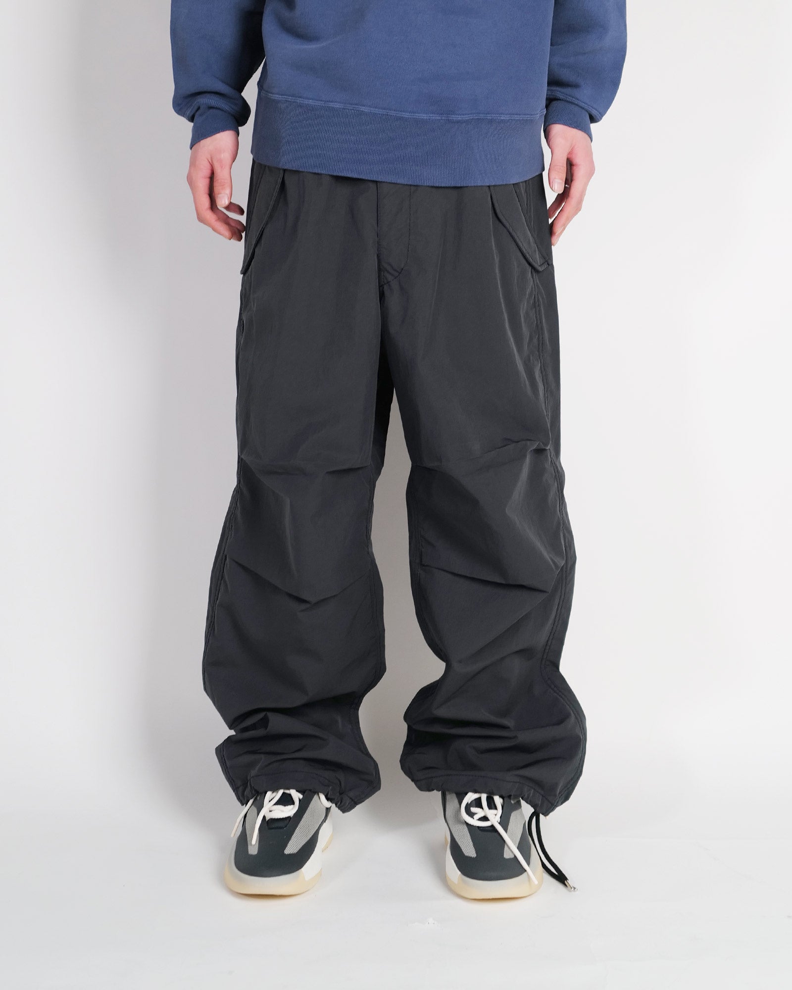 PHENIX・フェニックス -  REWORKED SNOW CAMO CARGO PANTS / BLACK