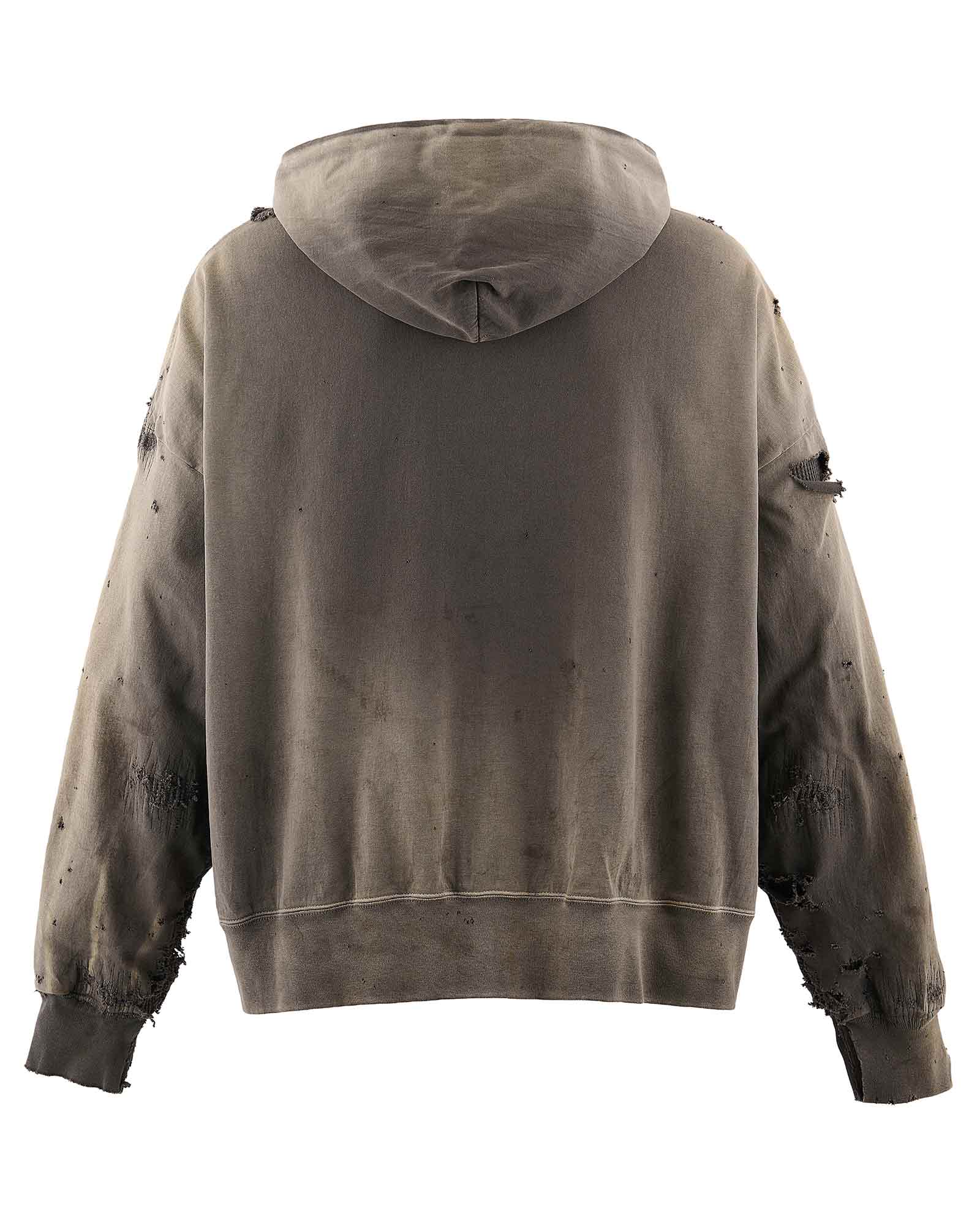 ©SAINT M××××××・セントマイケル - トップス DOUBLE FACE ZIP HOODIE / CHARCOAL