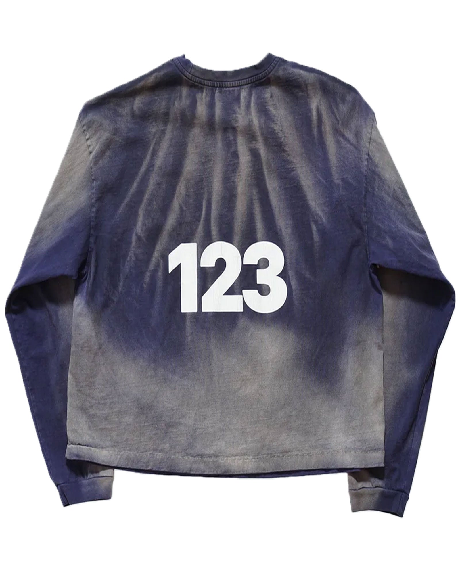 RRR123・リヴィントン ロイ レビス - L/S Tシャツ RICH CVA LS / FADED BLUE
