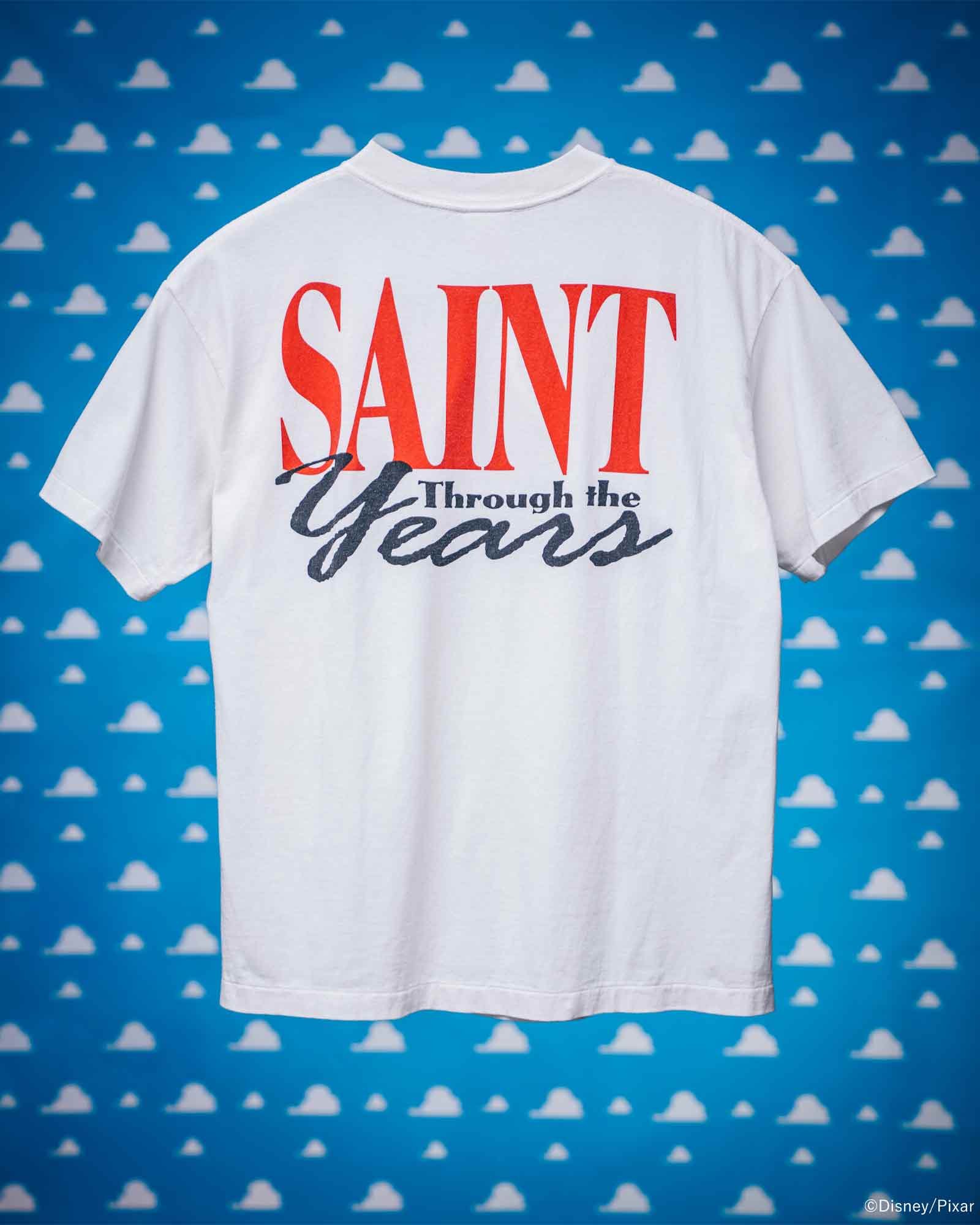 ©SAINT M××××××・セントマイケル - Tシャツ・カットソー PIXAR_SS T-SHIRT/WOODY & BUZZ / WHITE