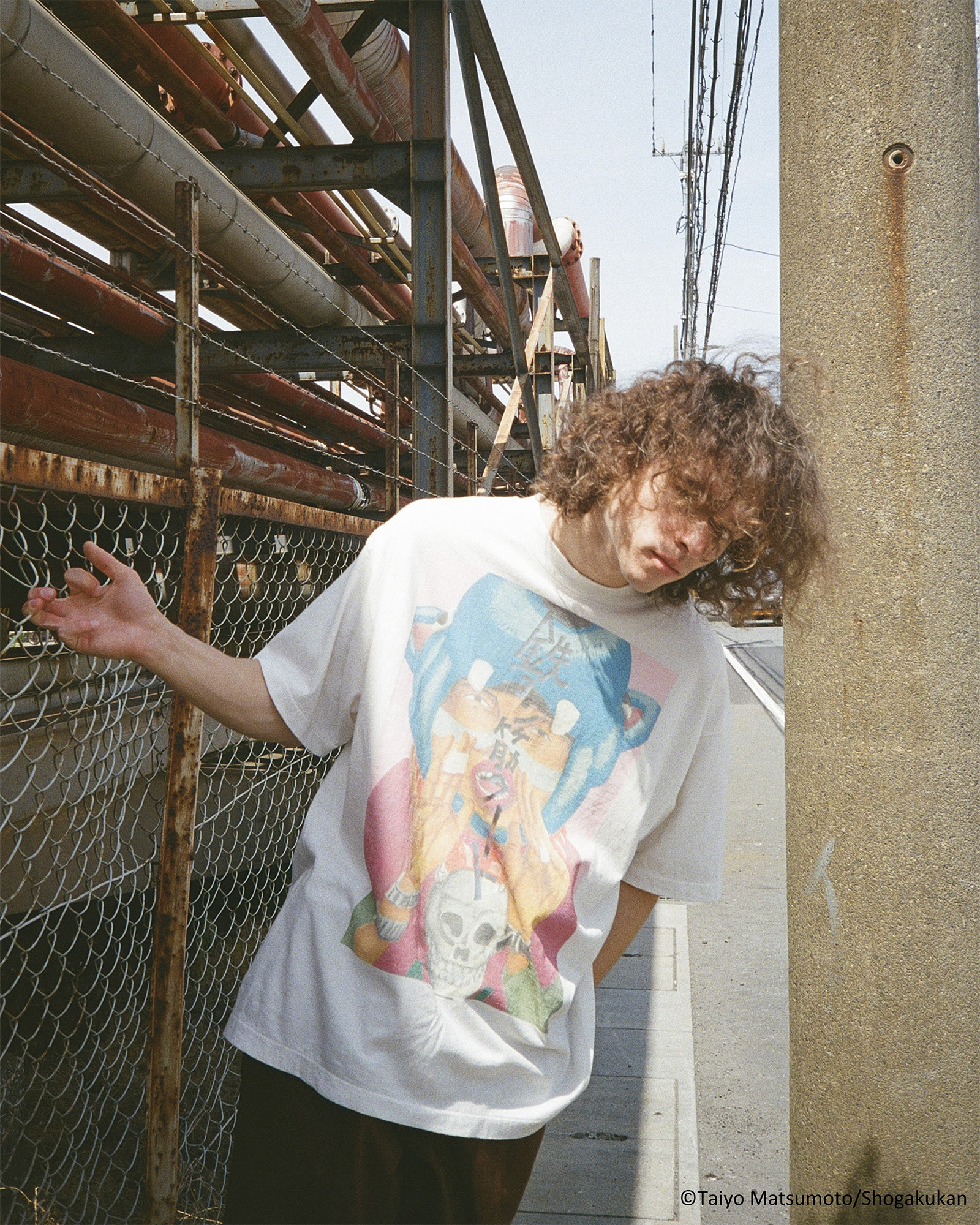 ©SAINT M××××××・セントマイケル - Tシャツ・カットソー 鉄コン筋クリート_SS T-SHIRT/SHIRO / WHITE
