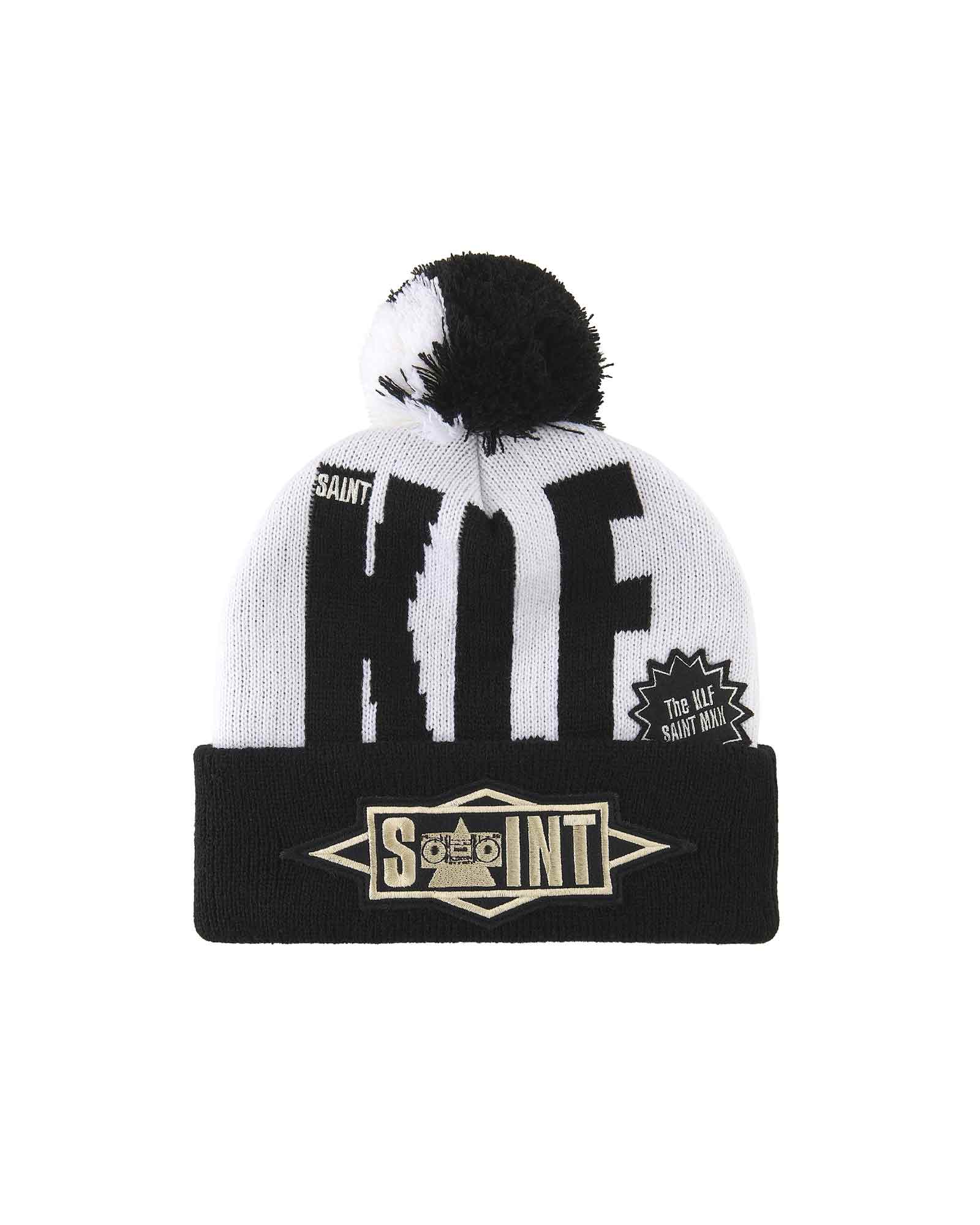 ©SAINT M××××××・セントマイケル - ニットキャップ・ビーニー KLF_KNIT CAP/KLF / WHITE