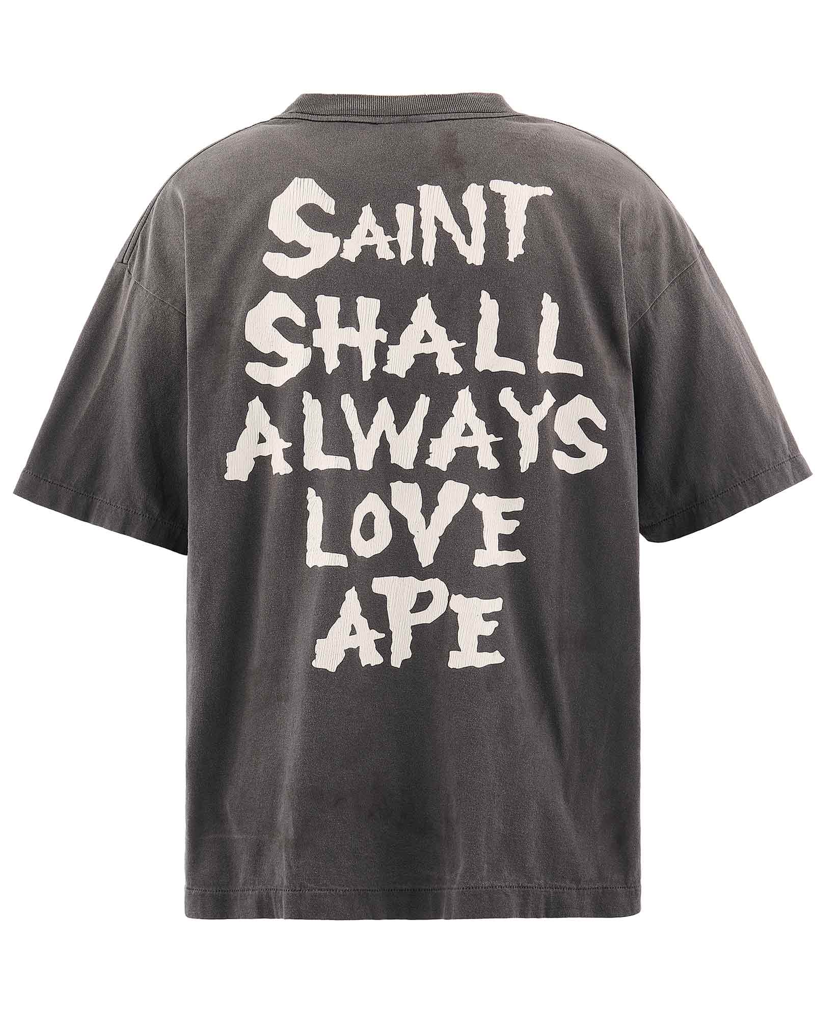 ©SAINT M××××××・セントマイケル - Tシャツ・カットソー BAPE_SS T-SHIRT/ALWAYS LOVE / BLACK