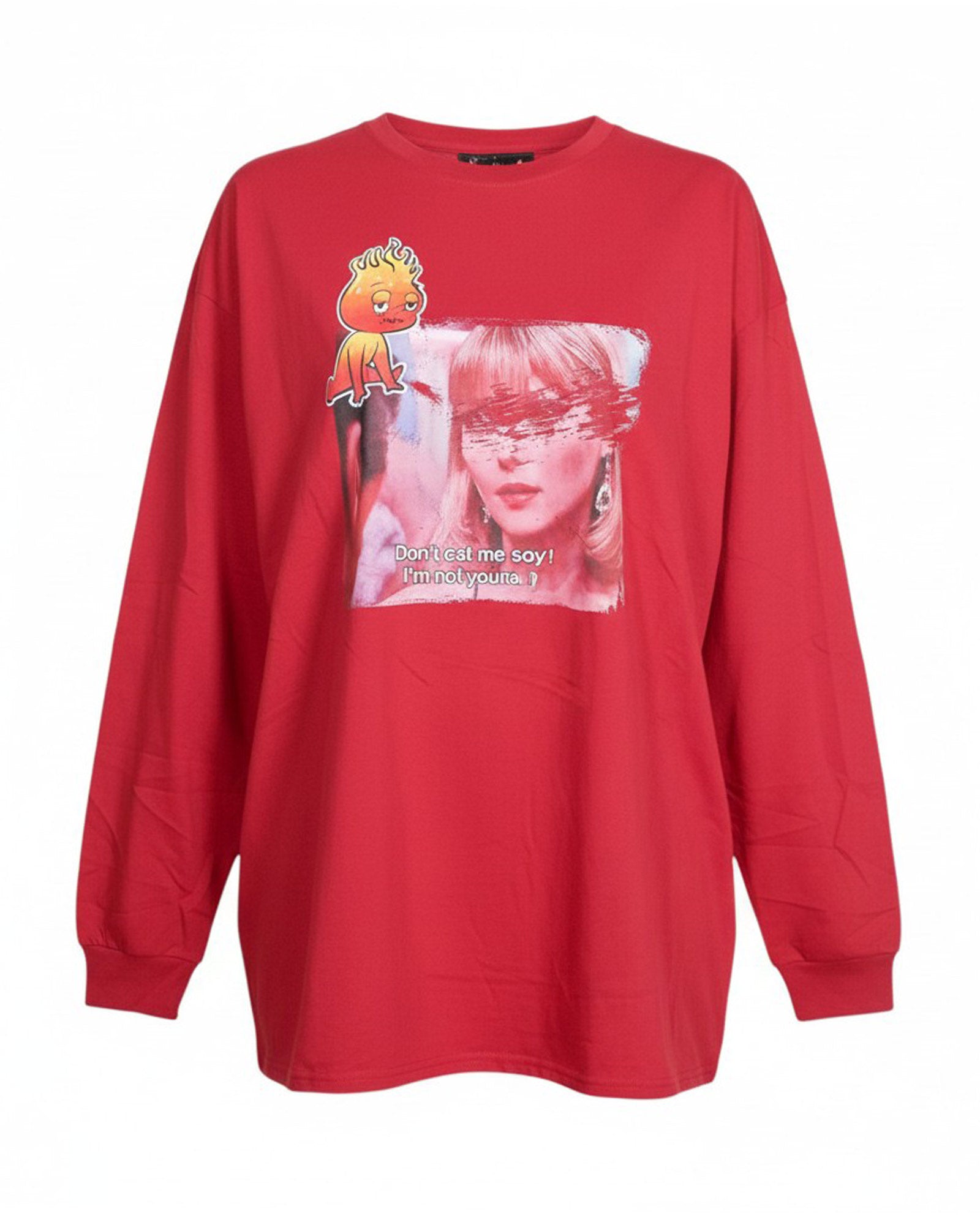 Catalyst SB/ | Not Your Baby L/S Tee/Long T/Red