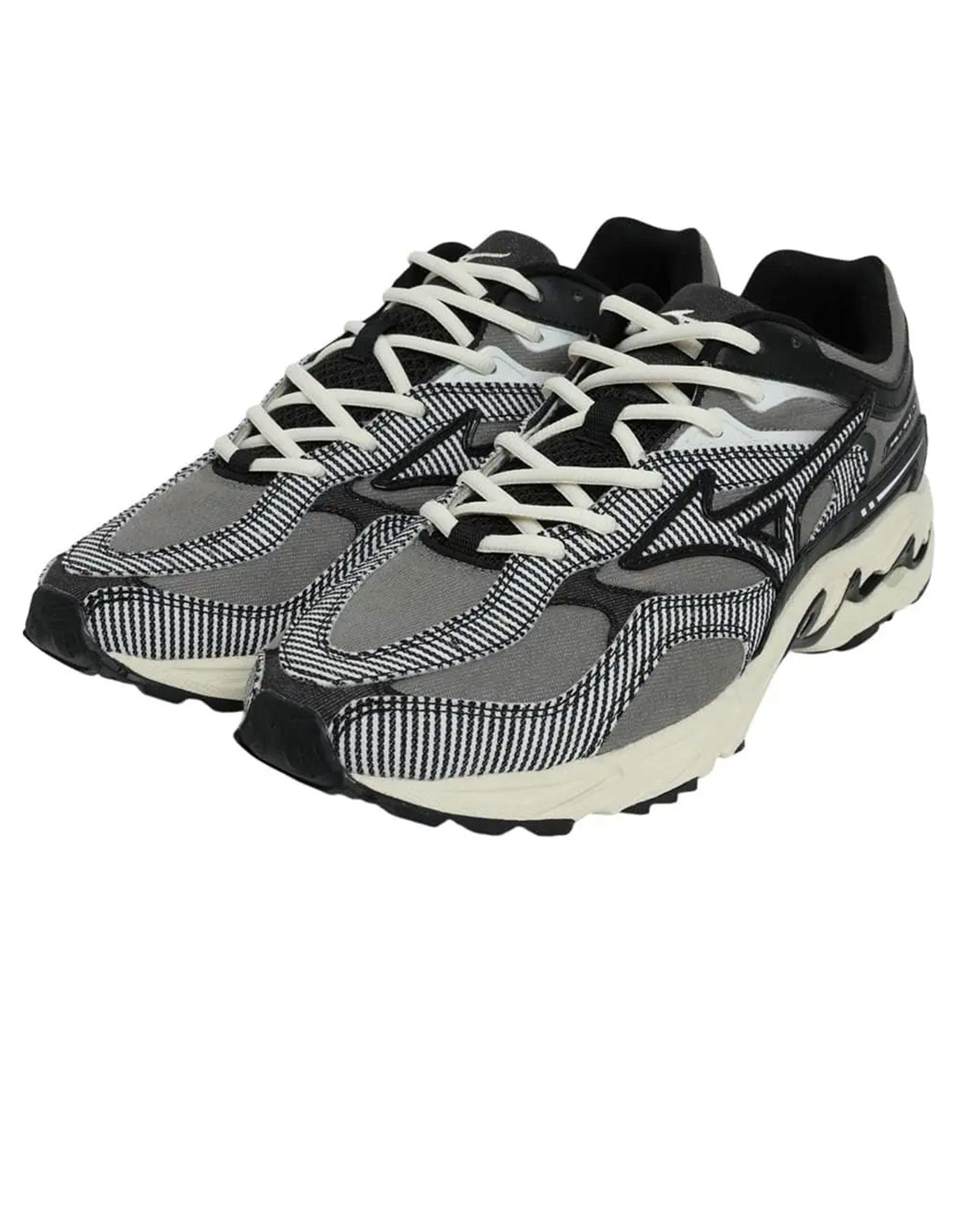 SWJP・エスダブリュージェーピー - ローカットスニーカー MIZUNO WAVE MUSTANG LS SWJP / BLACK