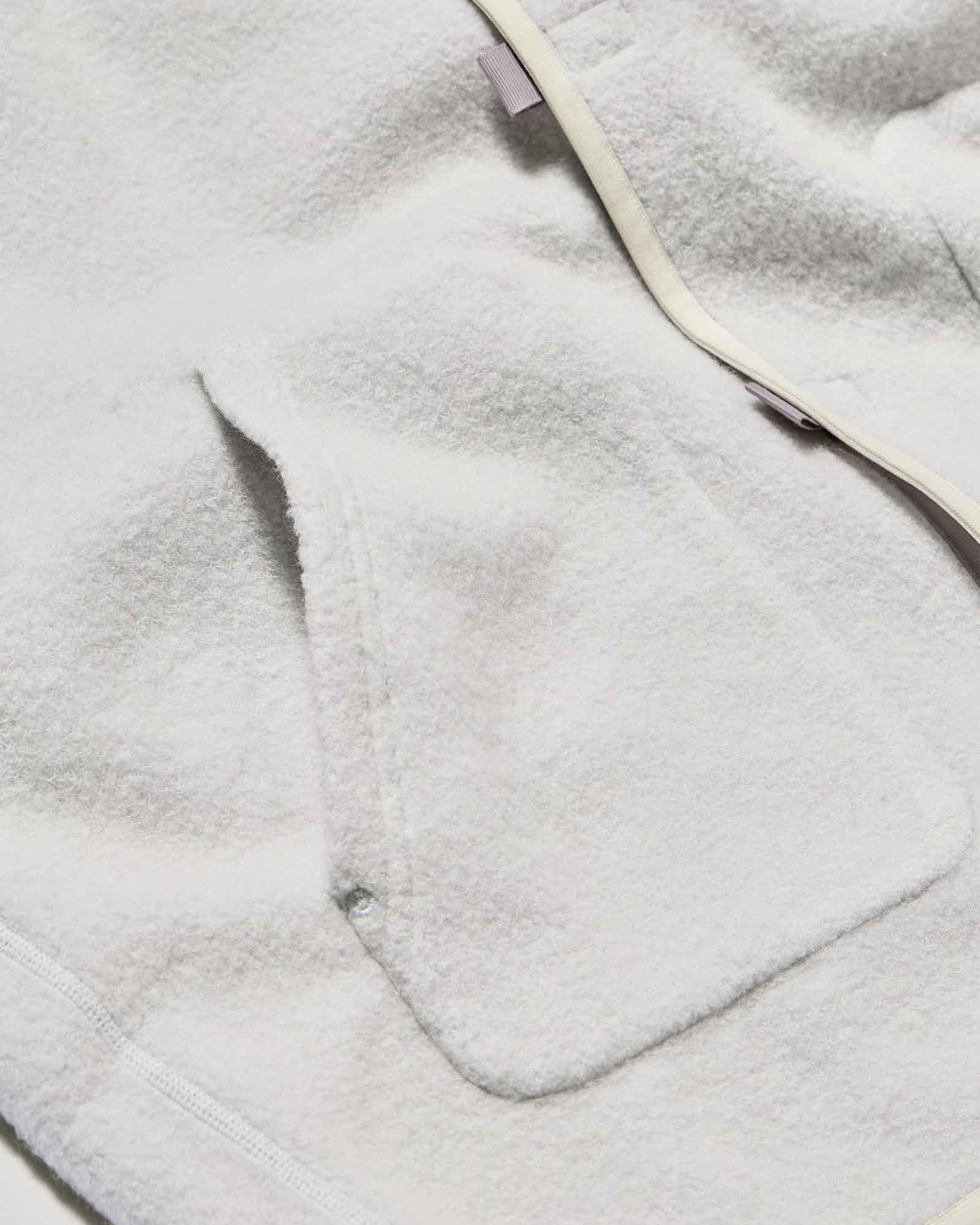 Goldwin 0・ゴールドウイン ゼロ - パーカー・フーディ WOOL FLEECE HOODIE / NATURAL GRAY