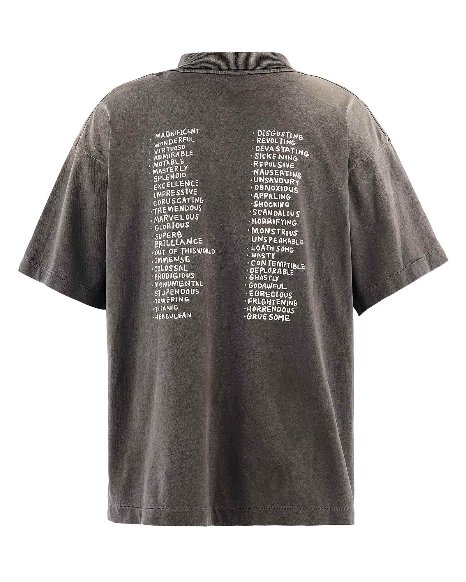 ©SAINT M××××××・セントマイケル - Tシャツ・カットソー SS T-SHIRT/LIVING / BLACK