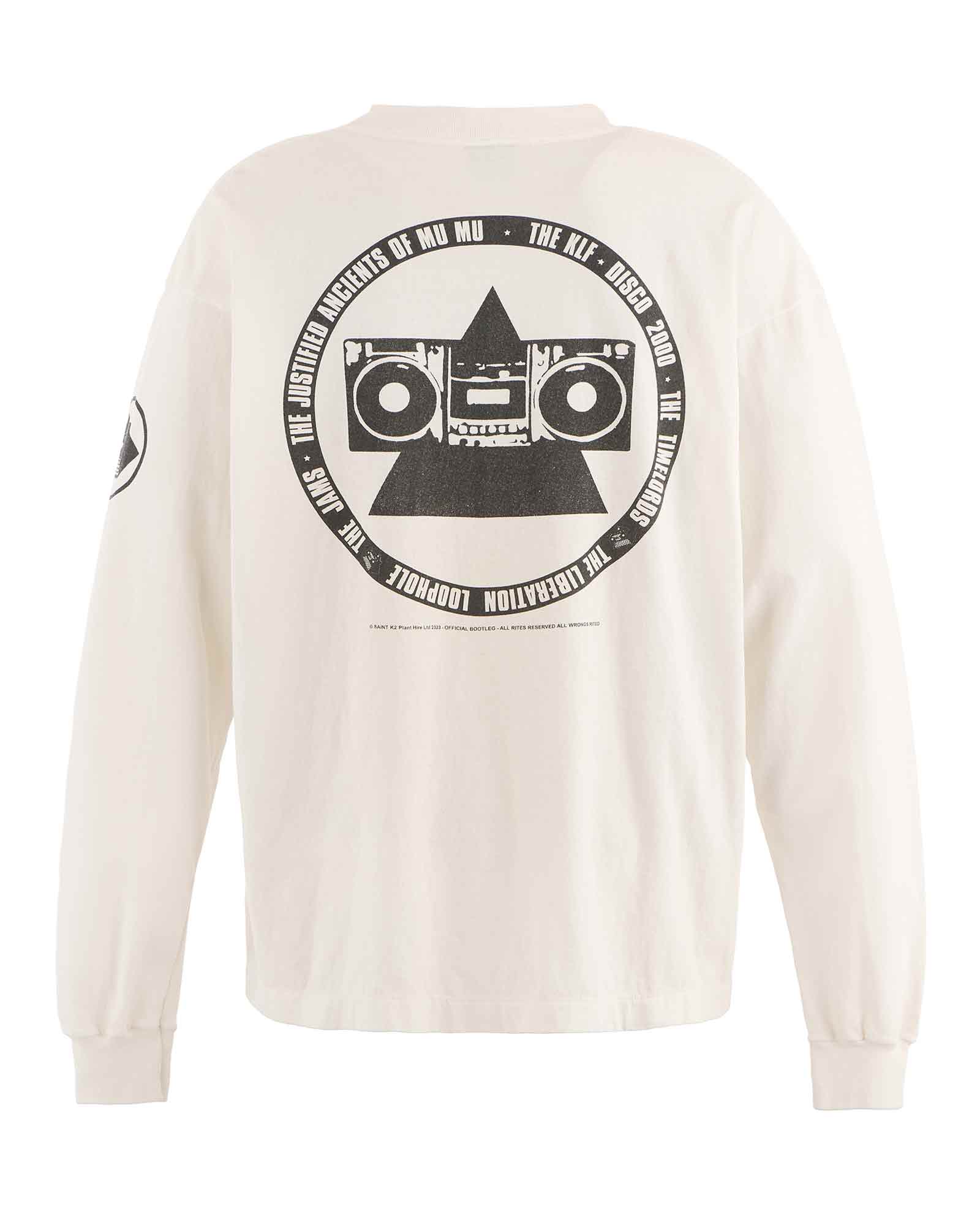 ©SAINT M××××××・セントマイケル - L/S Tシャツ KLF_LS TEE/KLF / WHITE