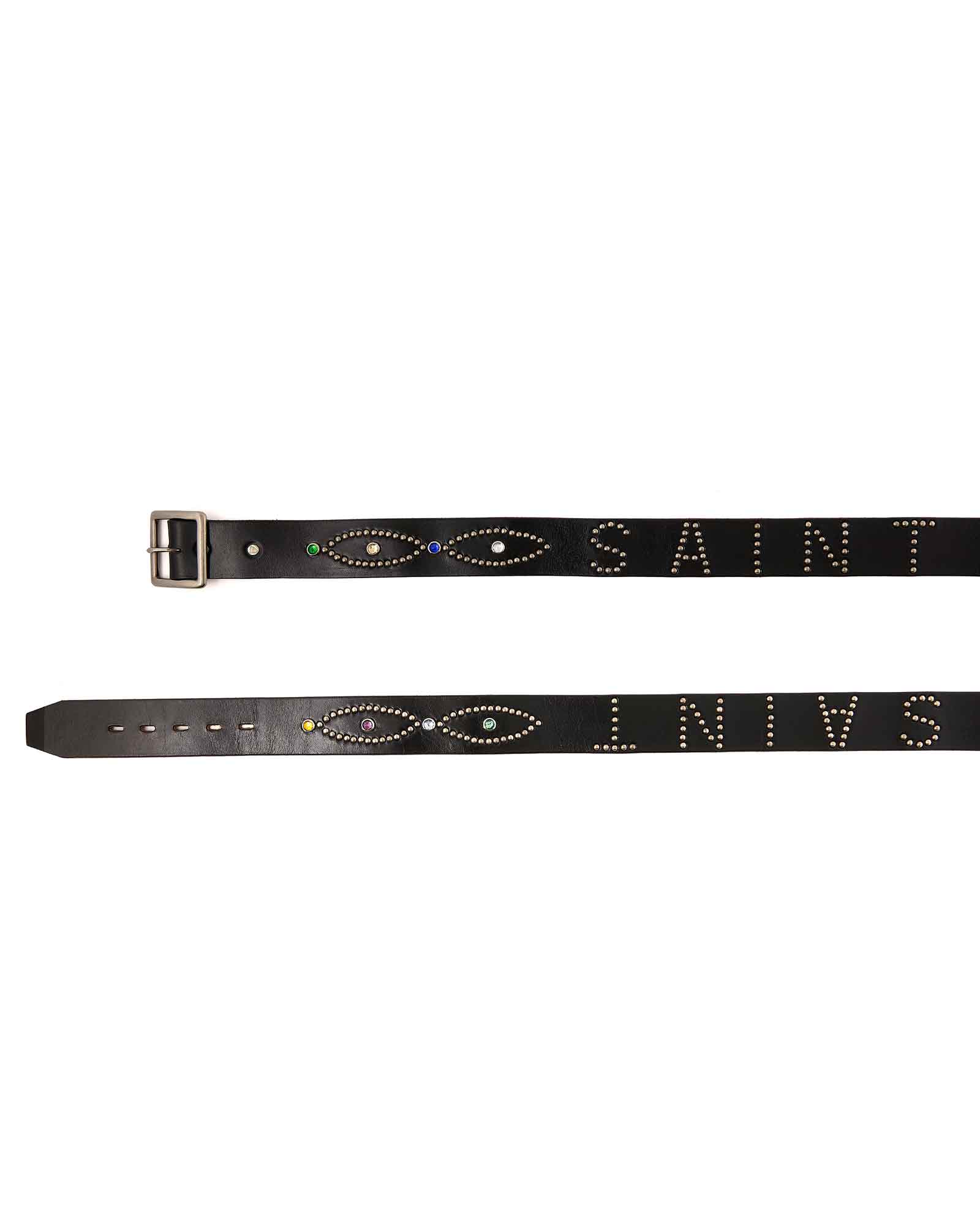 ©SAINT M××××××・セントマイケル - ベルト HTC_BELT/RAINBOW STONE / BLACK