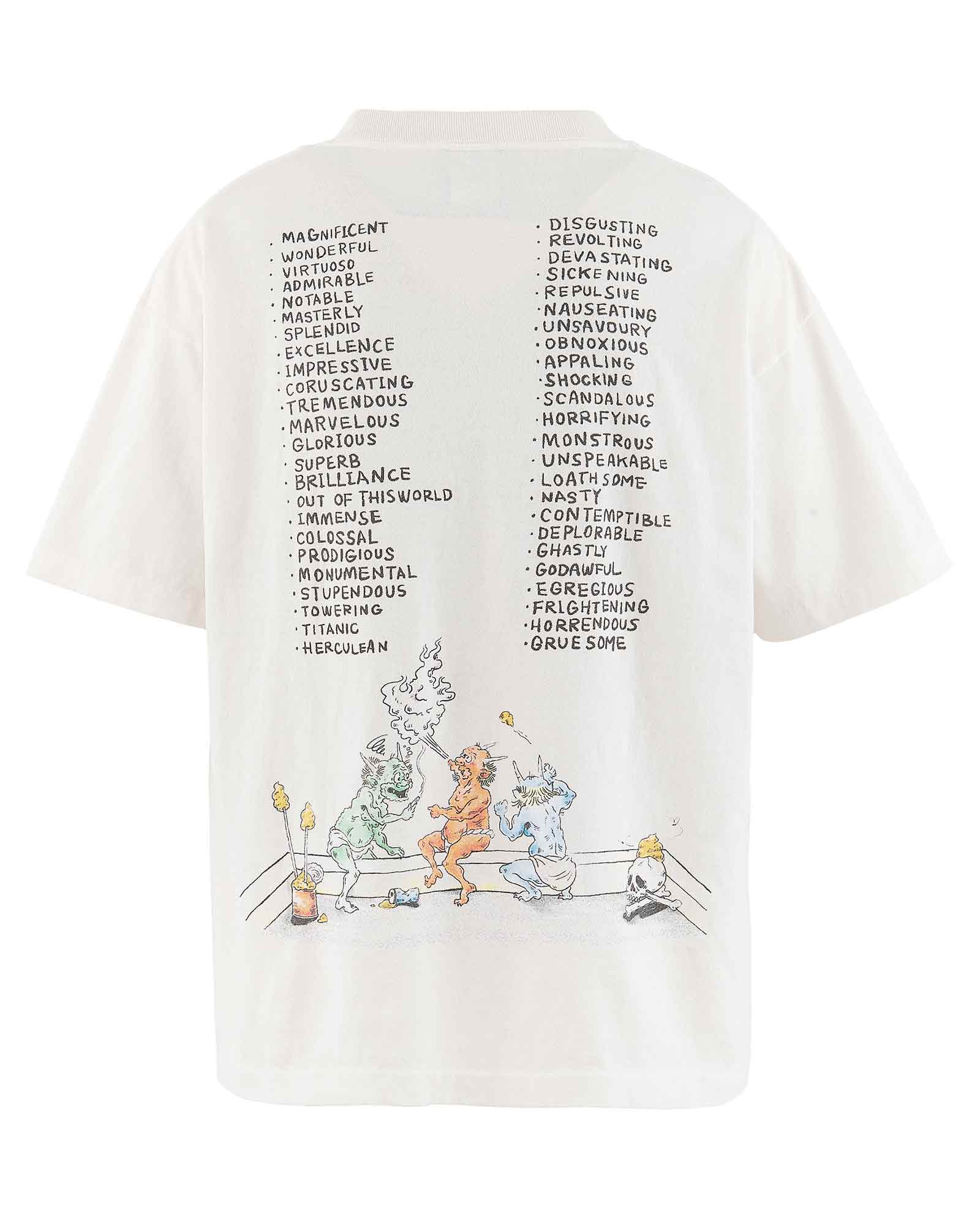 ©SAINT M××××××・セントマイケル - Tシャツ・カットソー SS T-SHIRT/SAINT WET / WHITE