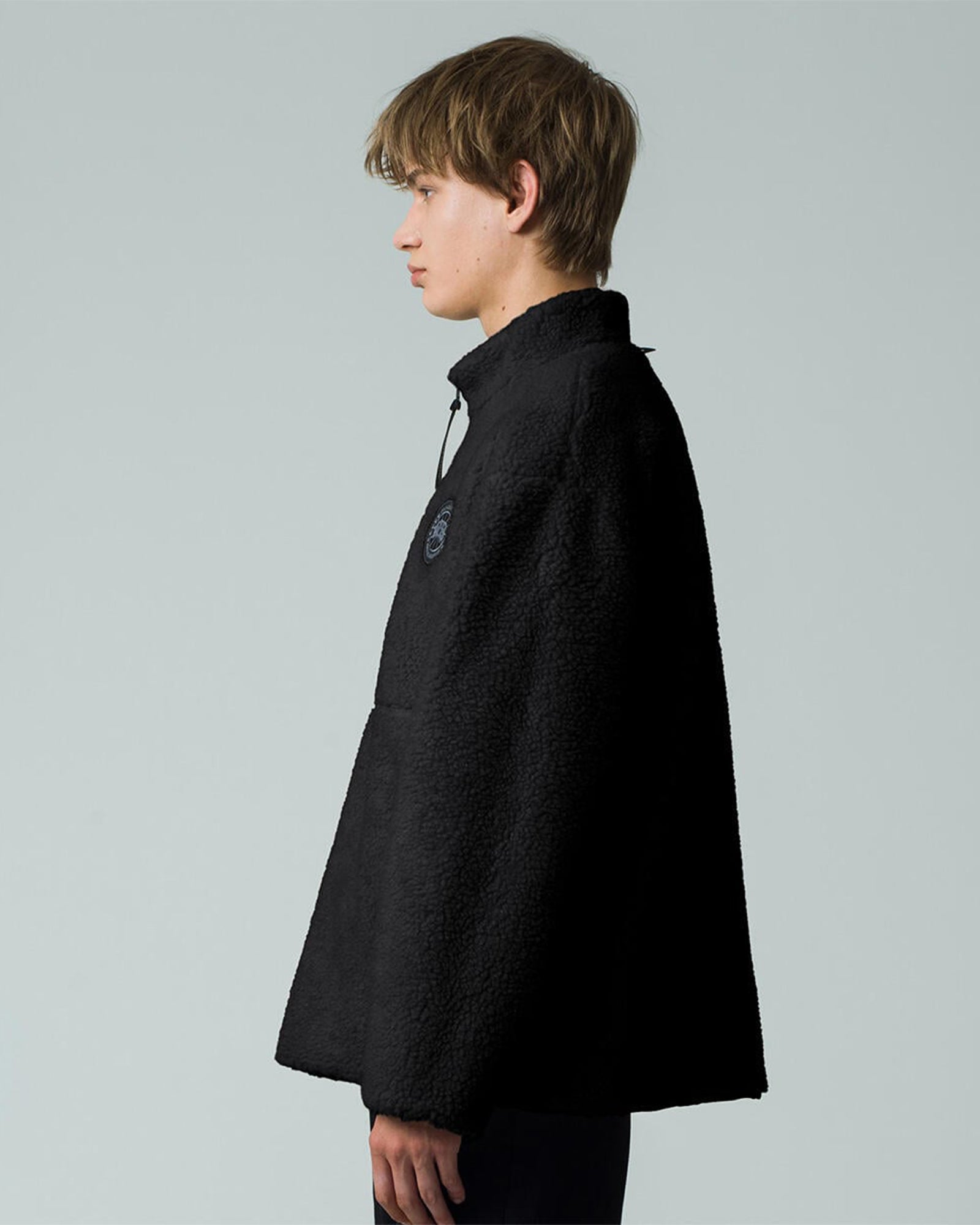 CANADA GOOSE・カナダグース - ダウンジャケット 2463MBA KINROSS REVERSIBLE FLEECE JACKETS BLACK LABEL FUSION / BLACK