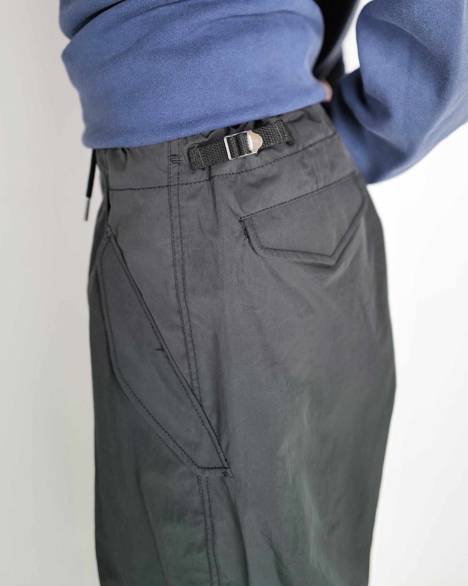 PHENIX・フェニックス -  REWORKED SNOW CAMO CARGO PANTS / BLACK