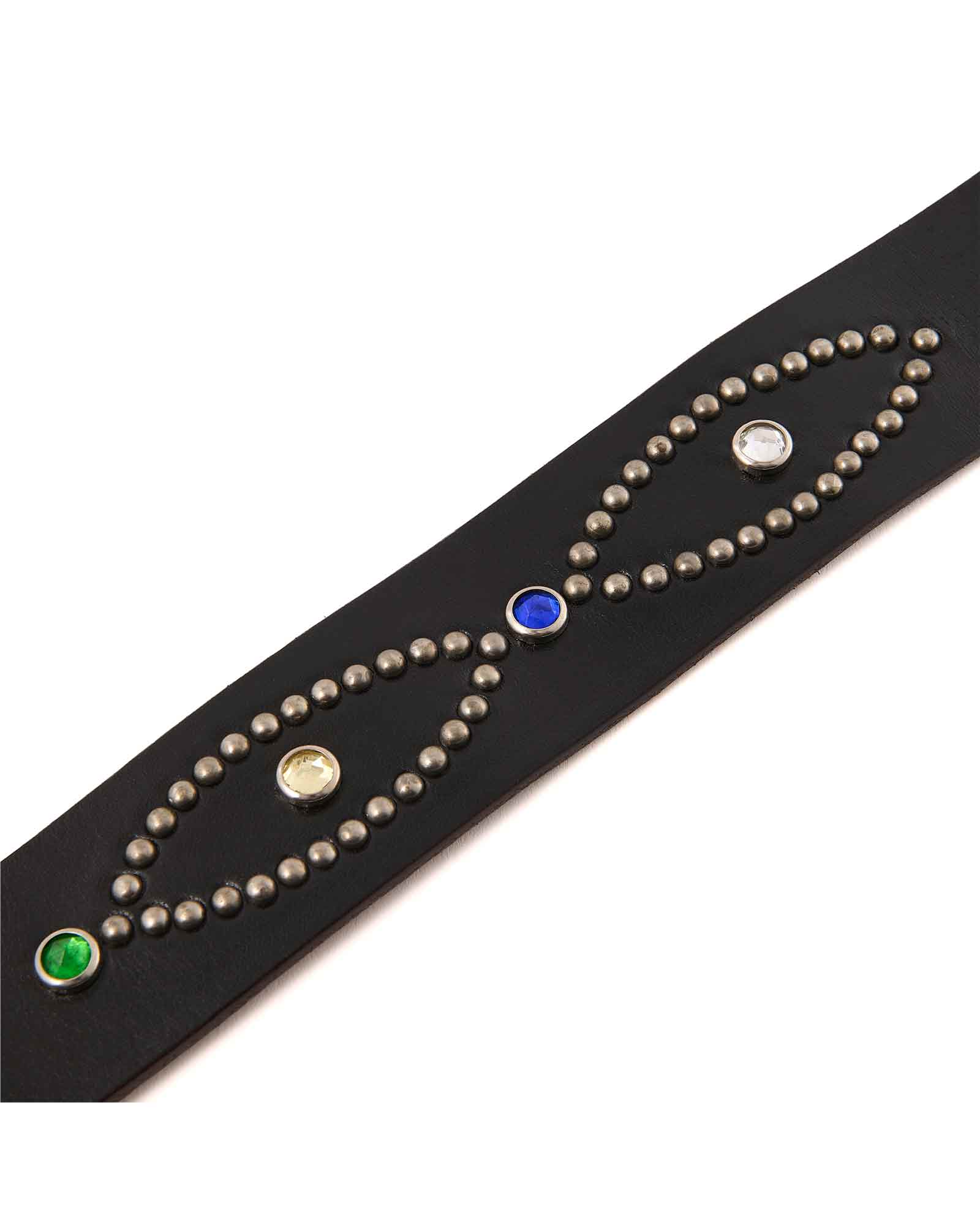 ©SAINT M××××××・セントマイケル - ベルト HTC_BELT/RAINBOW STONE / BLACK