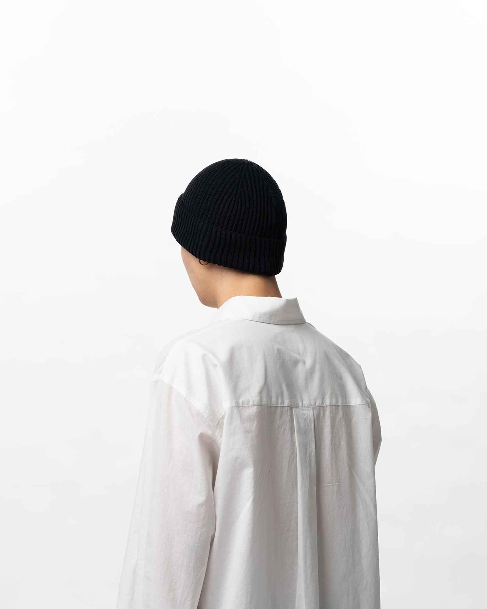 KAMIYA・カミヤ - ニットキャップ・ビーニー CA4LA × KAMIYA “KMY” BEANIE / BLACK