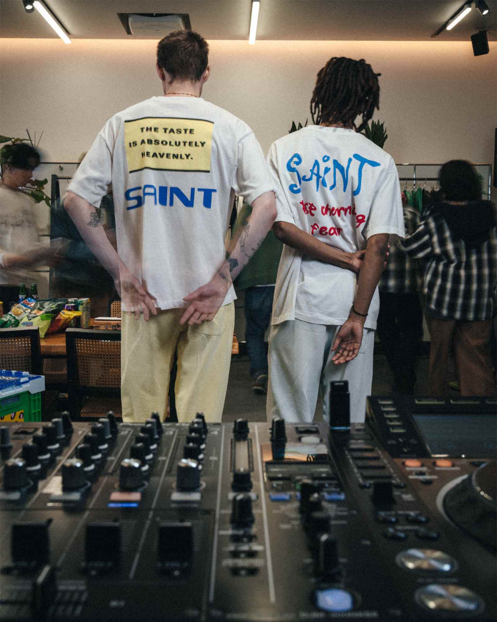 ©SAINT M××××××・セントマイケル - Tシャツ・カットソー SS T-SHIRT/SANCTIFIED / WHITE