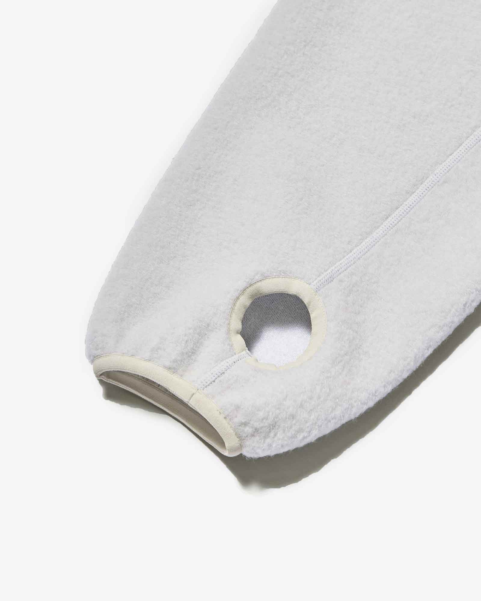 Goldwin 0・ゴールドウイン ゼロ - パーカー・フーディ WOOL FLEECE HOODIE / NATURAL GRAY