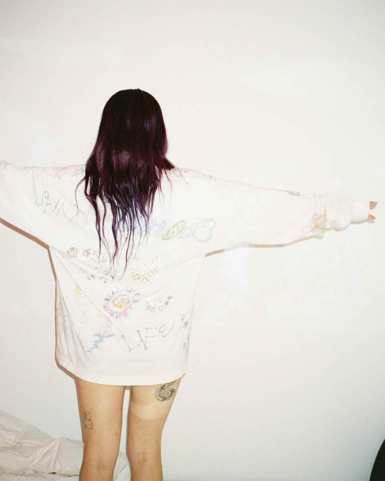 ©SAINT M××××××・セントマイケル - L/S Tシャツ COCO_LS T-SHIRT/COCO / WHITE