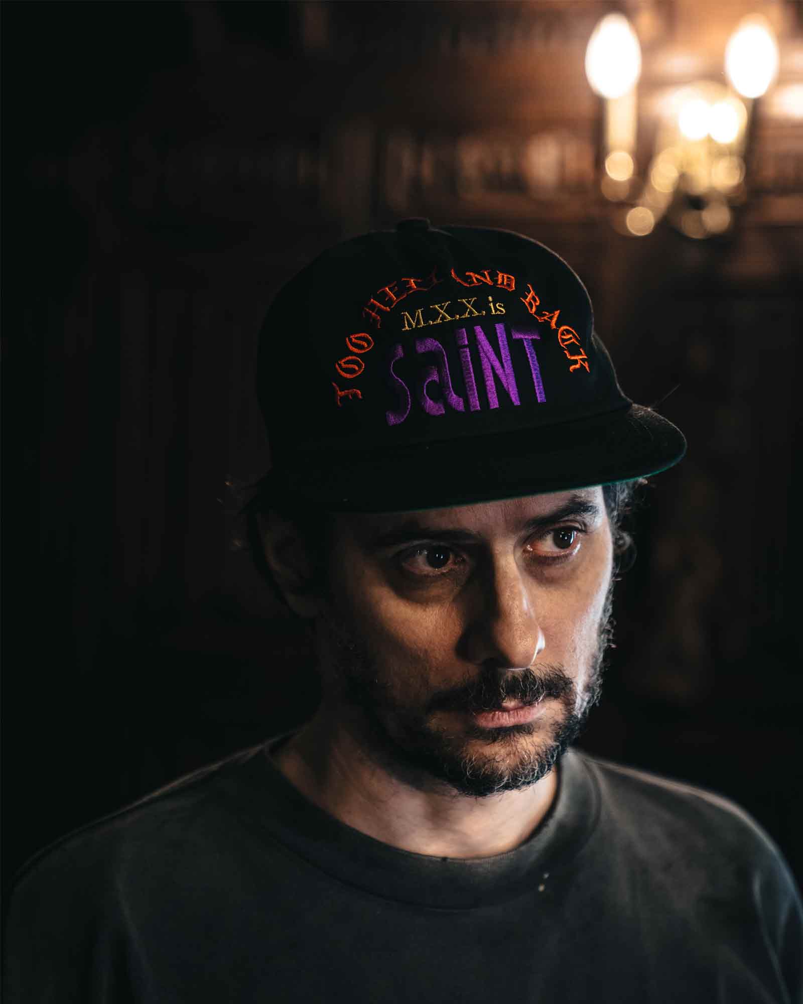 ©SAINT M××××××・saint michael -  CAP/SINNER SHINE / BLACK
