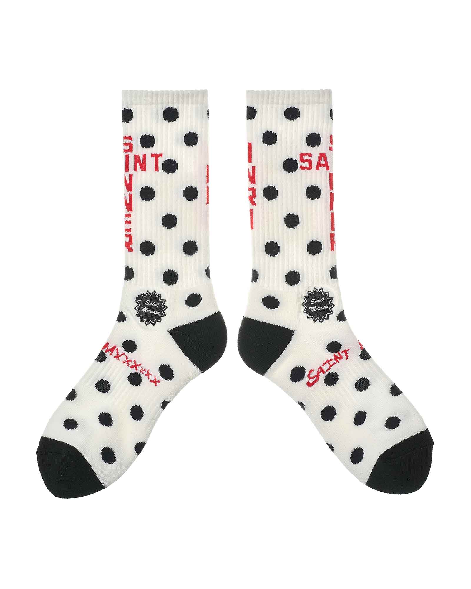 SOCKS/DOT / WHITE