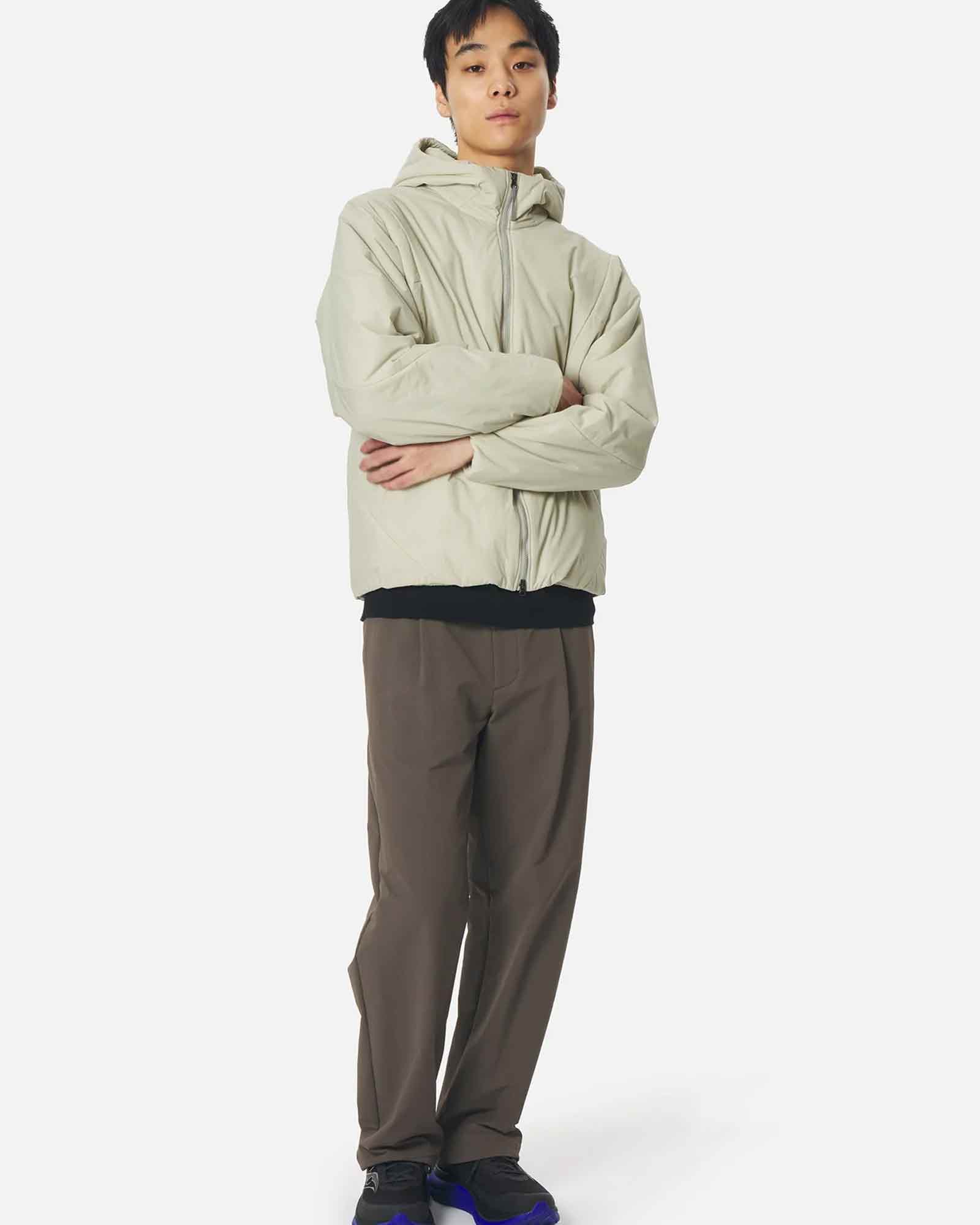 Goldwin・ゴールドウィン - ナイロンジャケット TSUBAI INSULATED HOODIE / DOVE