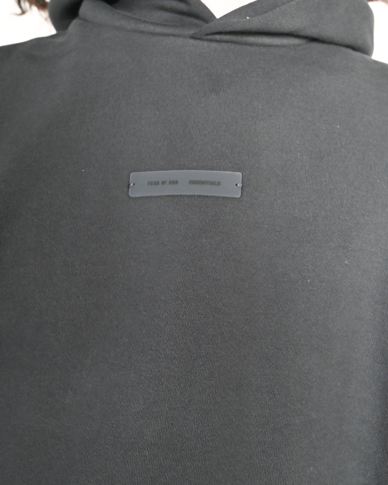 ESSENTIALS・エッセンシャルズ - パーカー・フーディ CLASSIC FIT FLEECE HOODIE  / JET BLACK