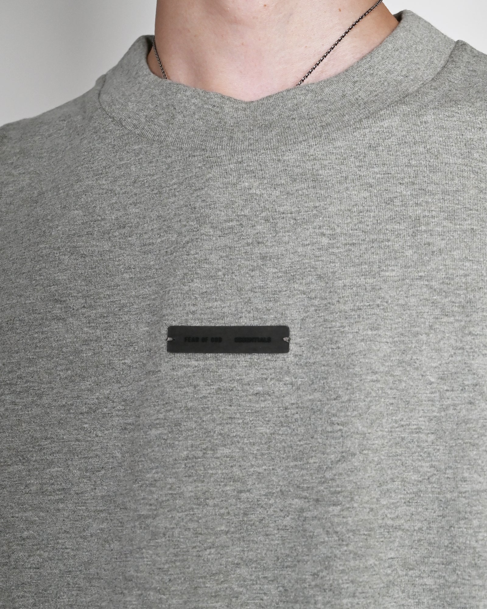 ESSENTIALS・エッセンシャルズ - L/S Tシャツ CLASSIC FIT LS TEE / CONCRETE HEATHER