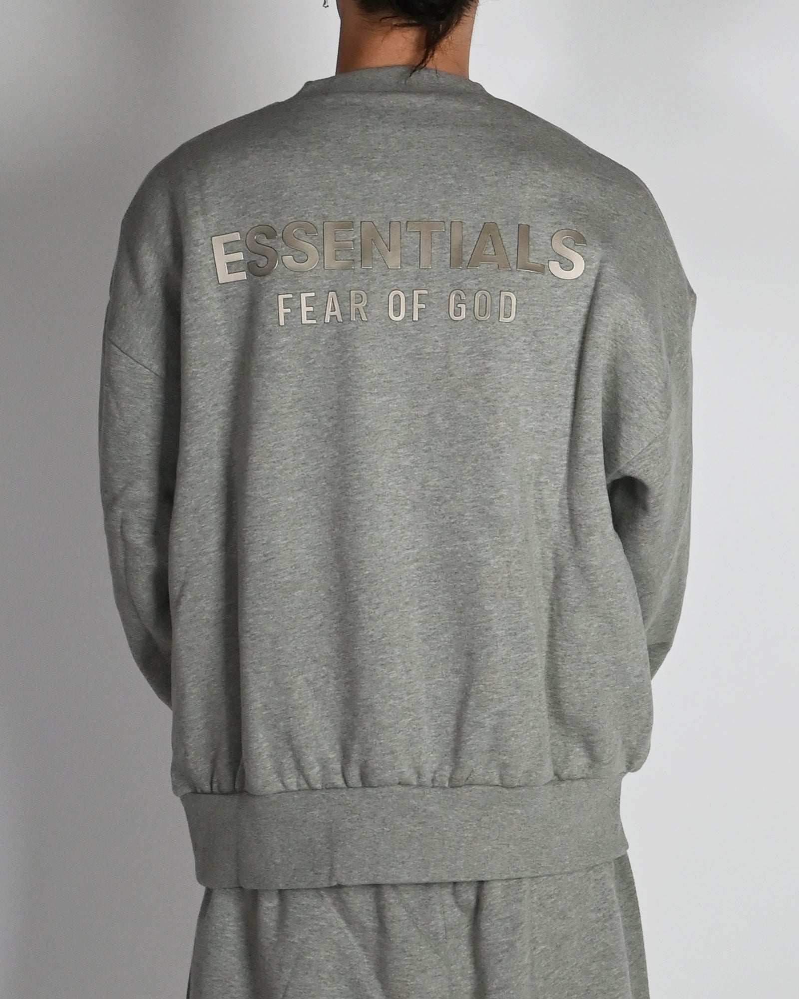 ESSENTIALS・エッセンシャルズ - スウェット CLASSIC FIT FLEECE CREWNECK  / CONCRETE HEATHER