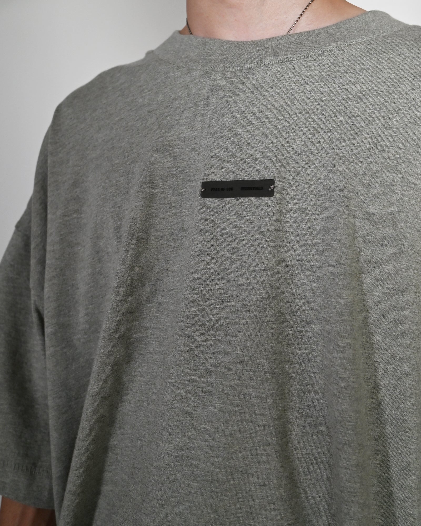 ESSENTIALS・essentials -  CLASSIC FIT T-SHIRT / CONCRETE HEATHER