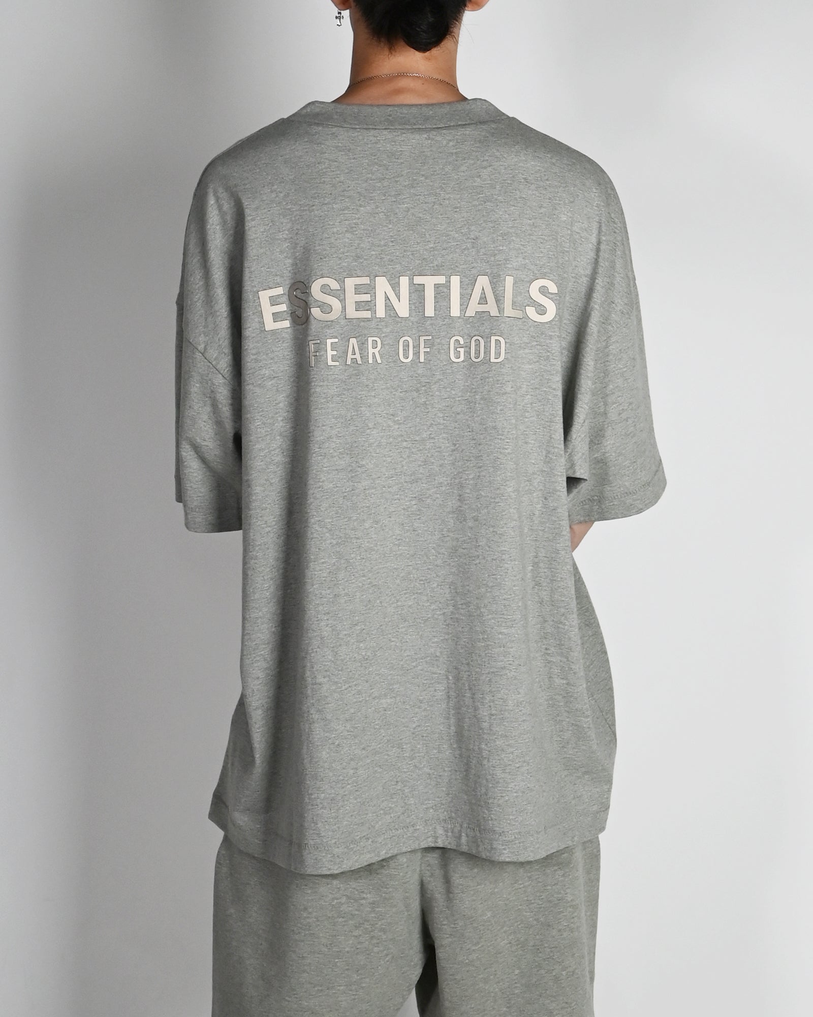ESSENTIALS・essentials -  CLASSIC FIT T-SHIRT / CONCRETE HEATHER