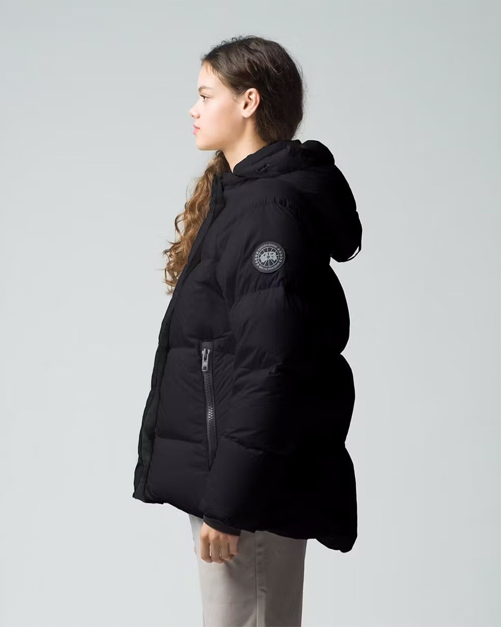 CANADA GOOSE・カナダグース - ダウンジャケット 2621WBJ BRYDEN PUFFER BLACK LABEL / BLACK