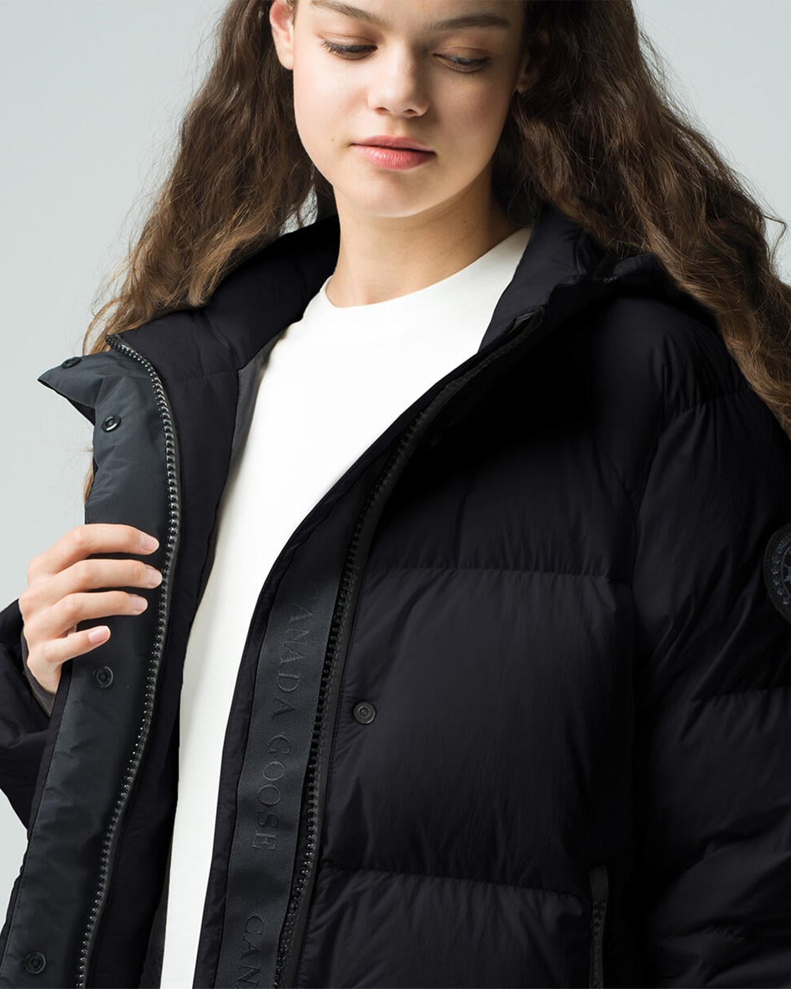 CANADA GOOSE・カナダグース - ダウンジャケット 2621WBJ BRYDEN PUFFER BLACK LABEL / BLACK