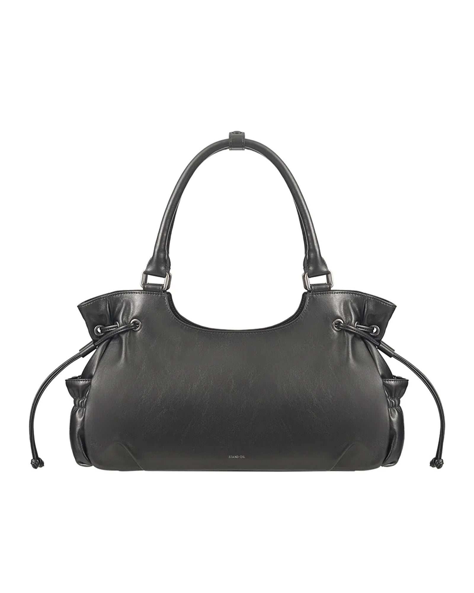 STAND OIL・スタンドオイル - ショルダーバッグ BREEZY BAG MINI / METALLIC GRAY