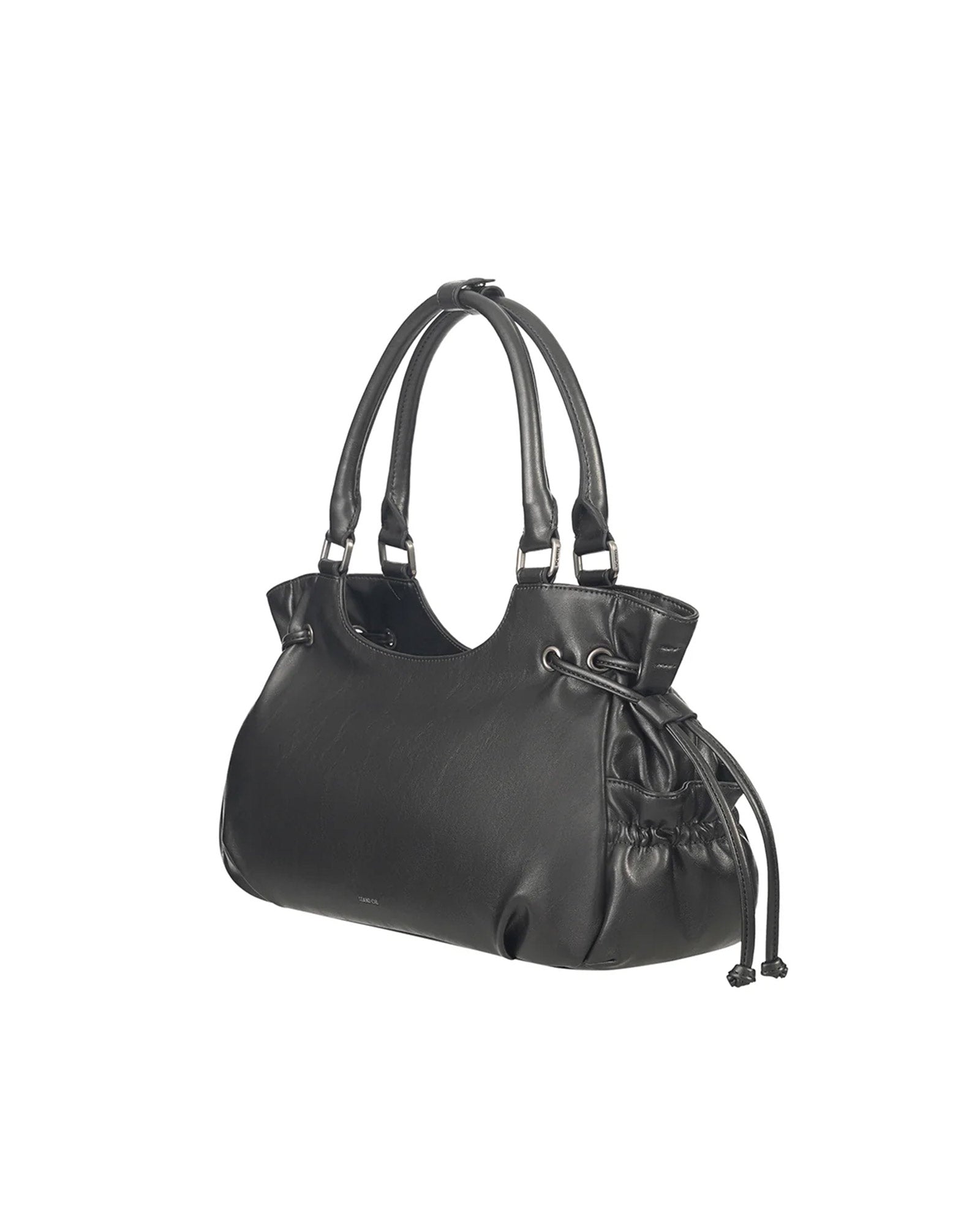 STAND OIL・スタンドオイル - ショルダーバッグ BREEZY BAG MINI / METALLIC GRAY