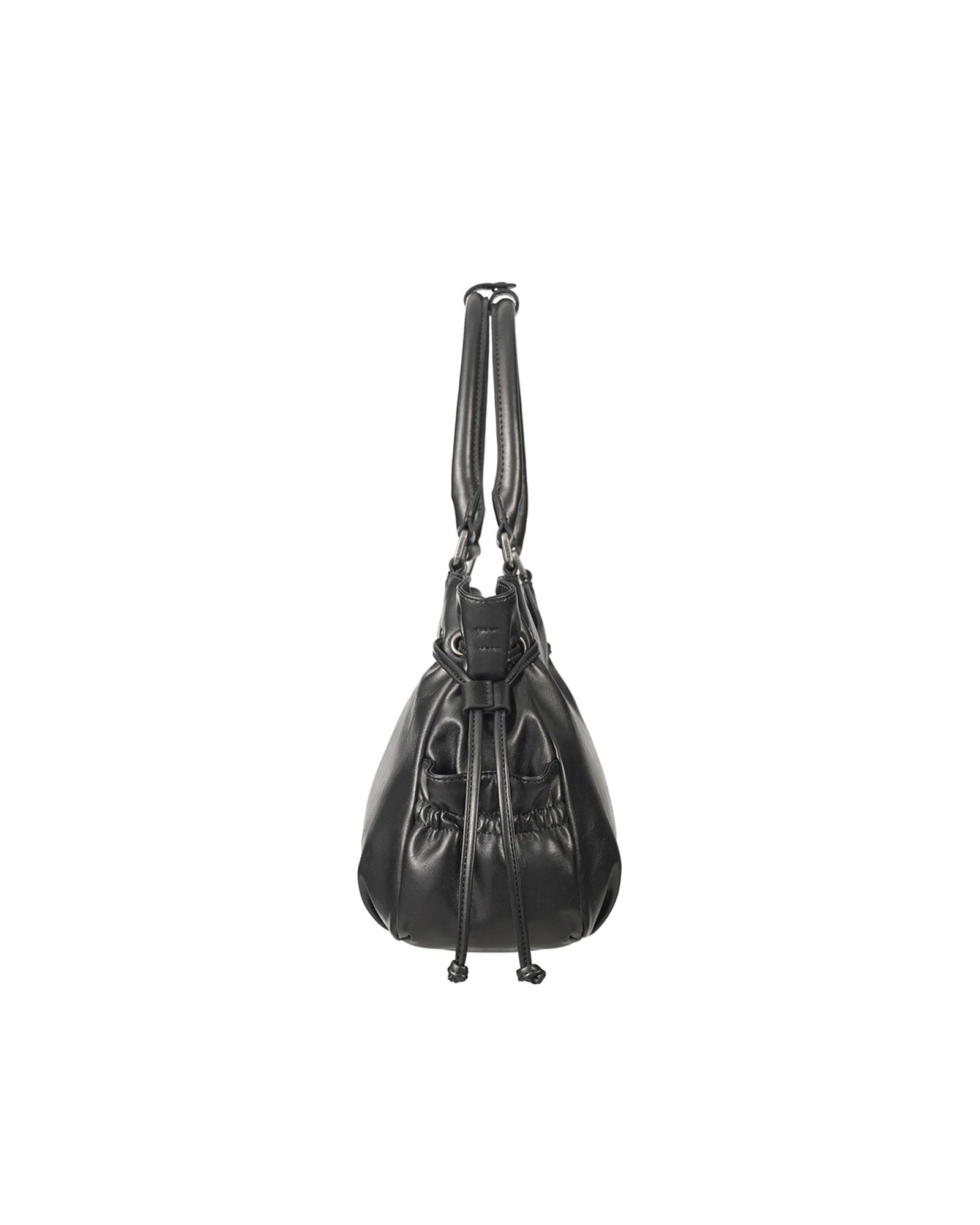 STAND OIL・スタンドオイル - ショルダーバッグ BREEZY BAG MINI / METALLIC GRAY