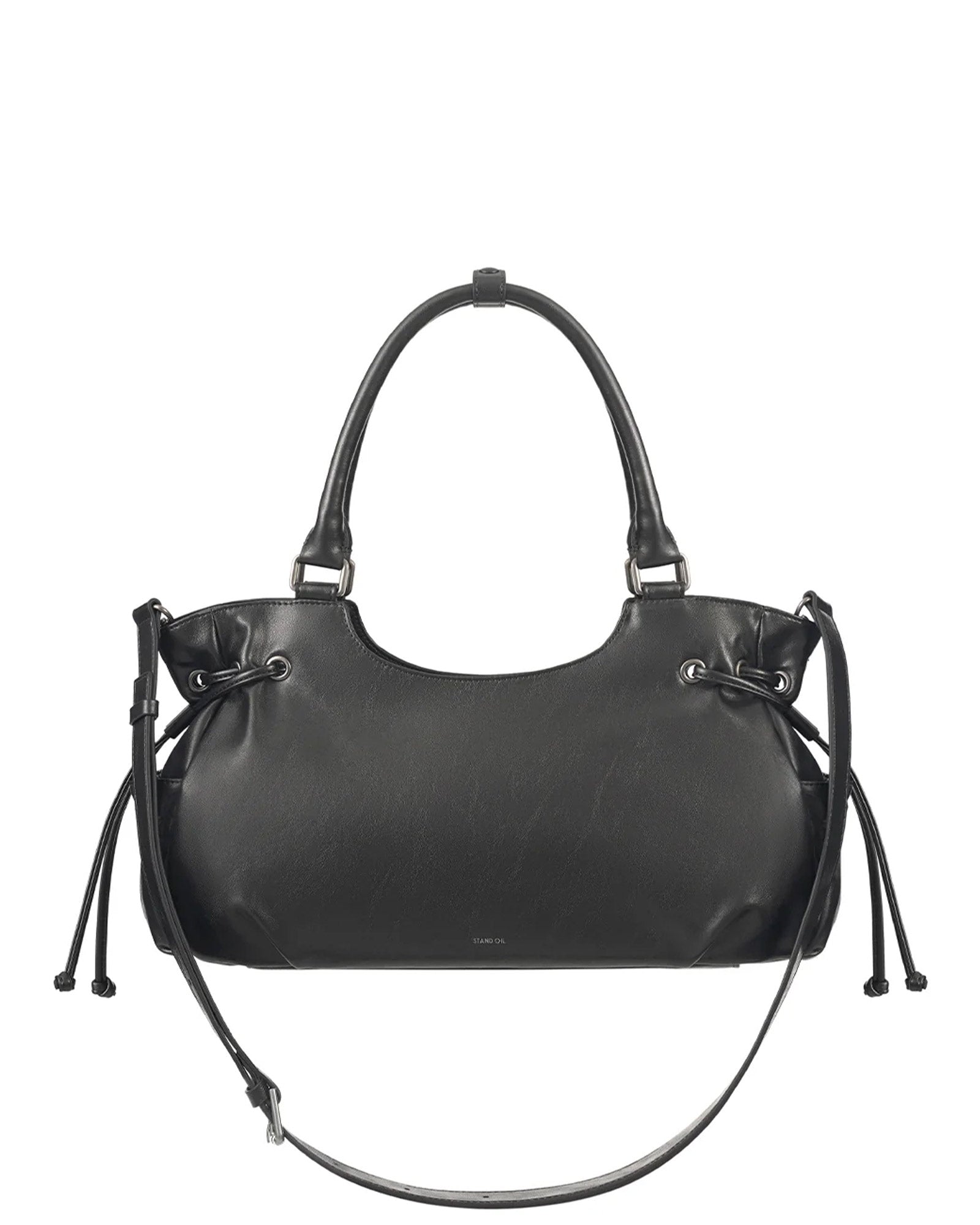 STAND OIL・スタンドオイル - ショルダーバッグ BREEZY BAG MINI / METALLIC GRAY