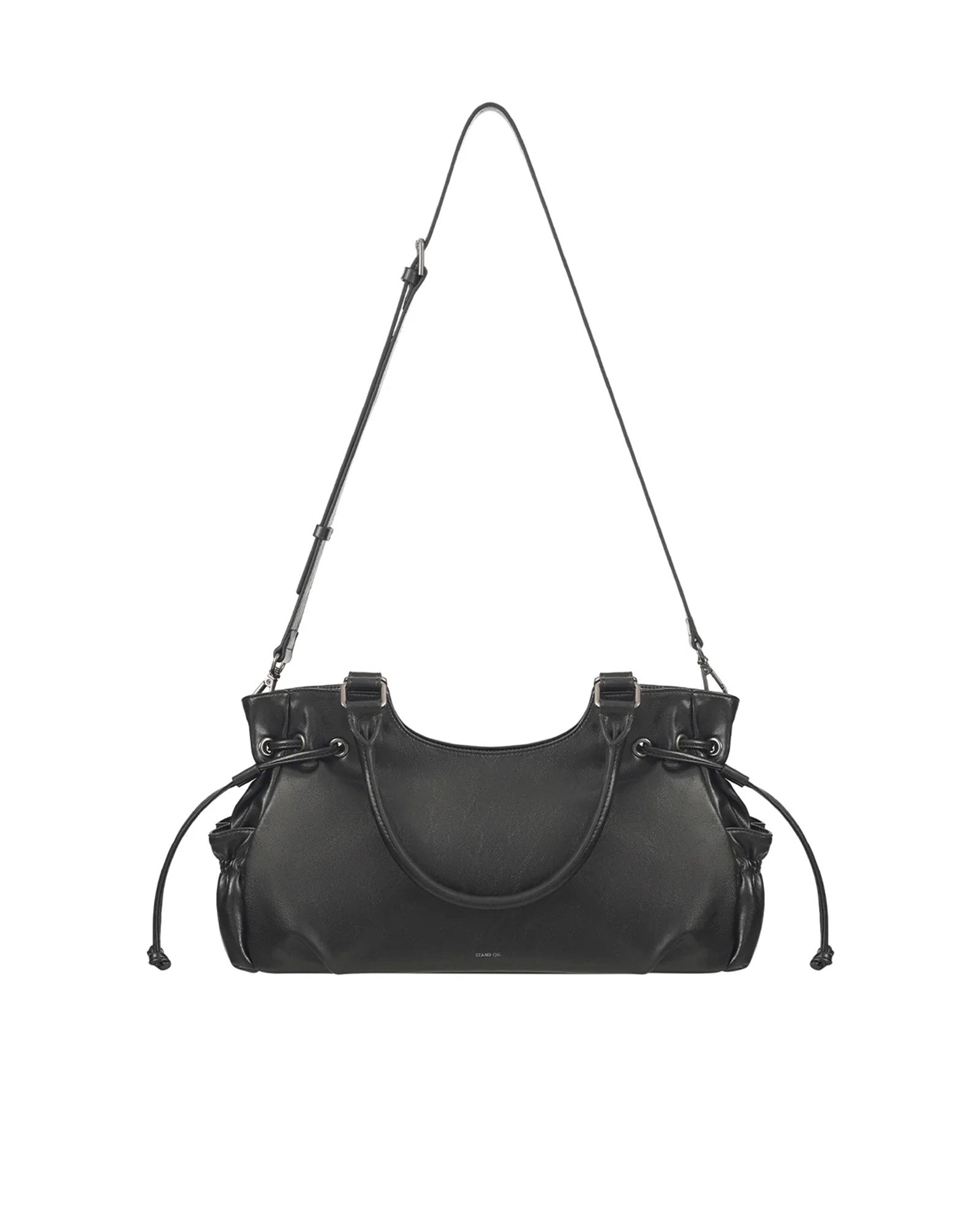 STAND OIL・スタンドオイル - ショルダーバッグ BREEZY BAG MINI / METALLIC GRAY