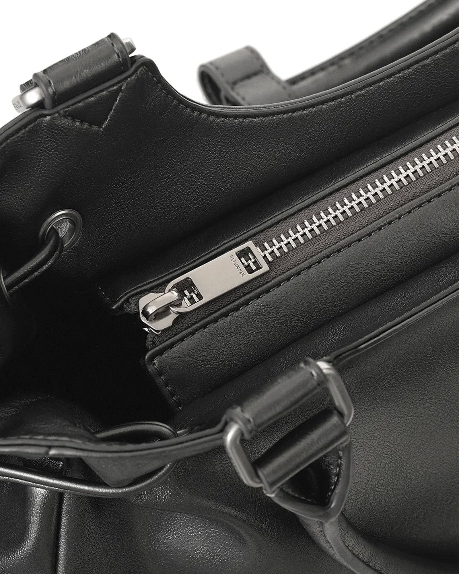 STAND OIL・スタンドオイル - ショルダーバッグ BREEZY BAG MINI / METALLIC GRAY