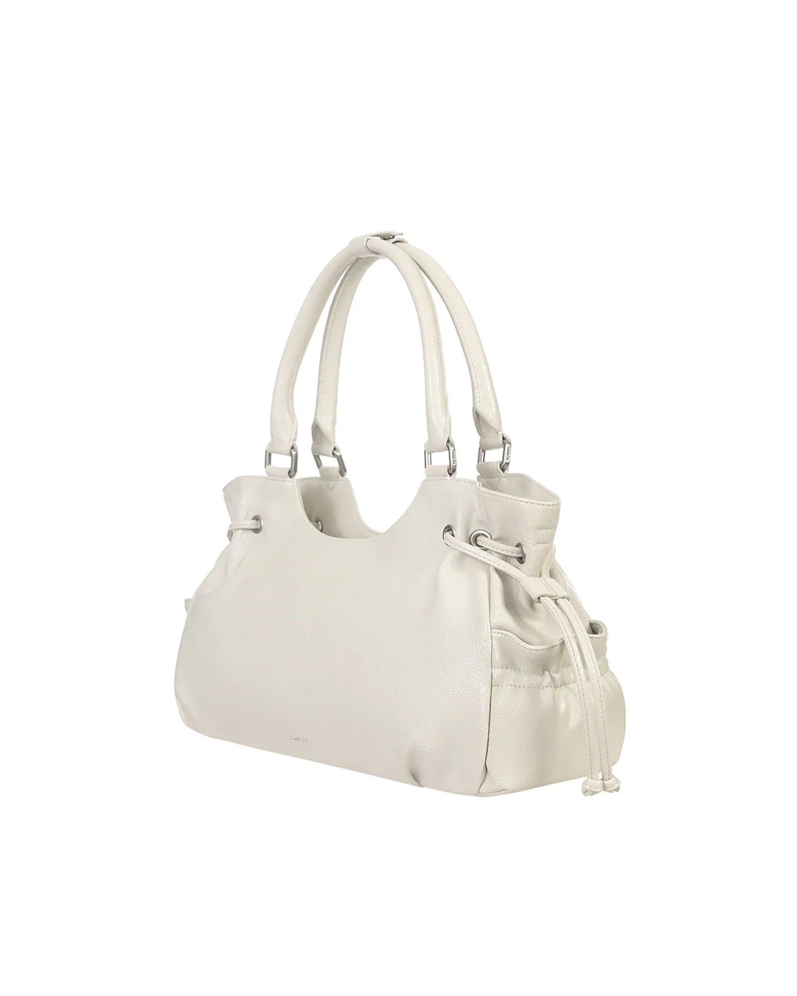 STAND OIL・スタンドオイル - ショルダーバッグ BREEZY BAG MINI / MISTY WHITE