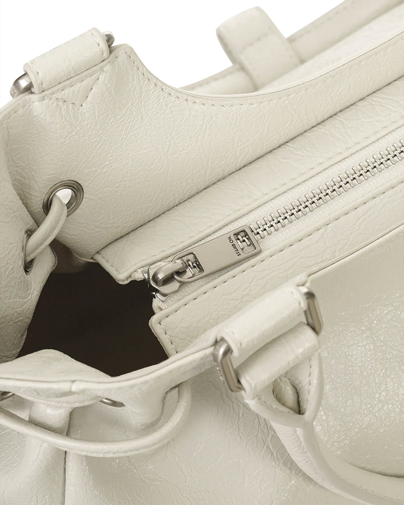 STAND OIL・スタンドオイル - ショルダーバッグ BREEZY BAG MINI / MISTY WHITE