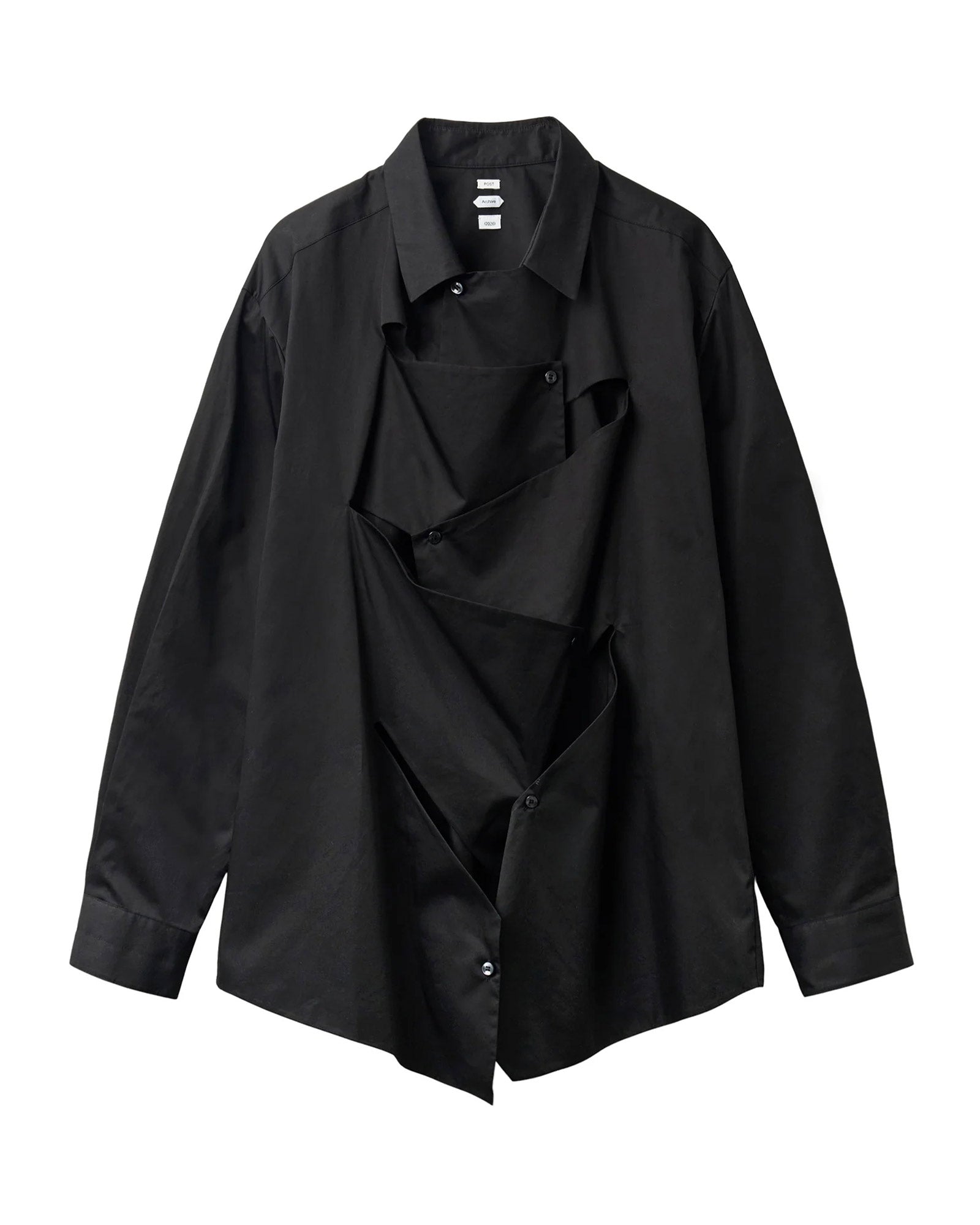TRIMMED SHIRT D (2026) / BLACK