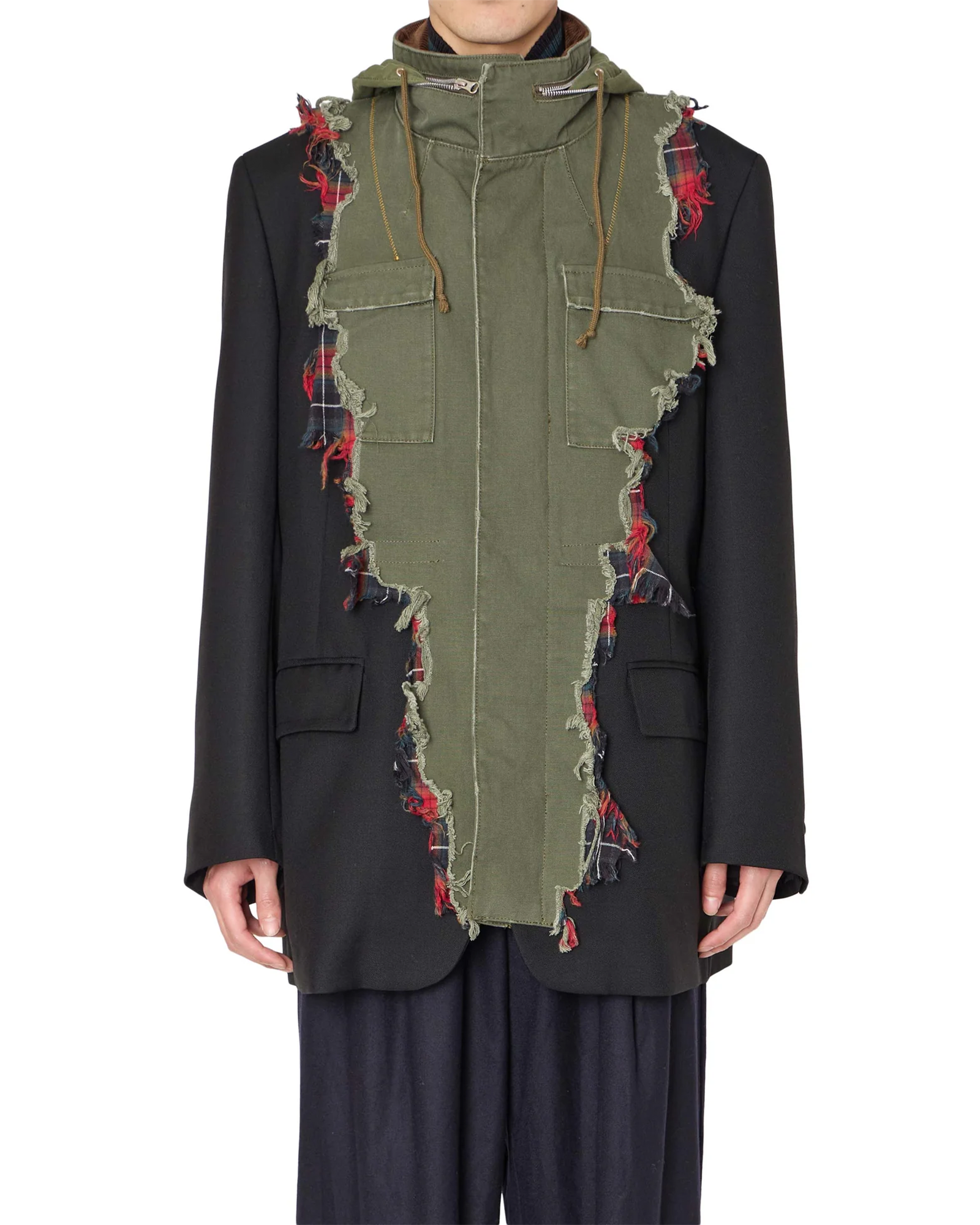 kolor・カラー -  26WCM-G04103 OUTER / BLACK