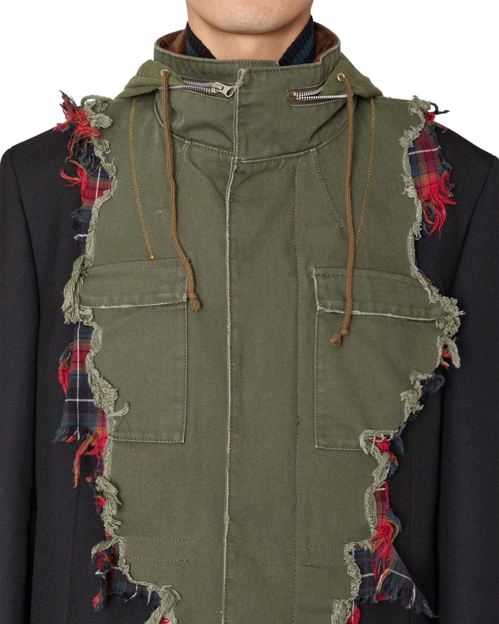 kolor・カラー -  26WCM-G04103 OUTER / BLACK