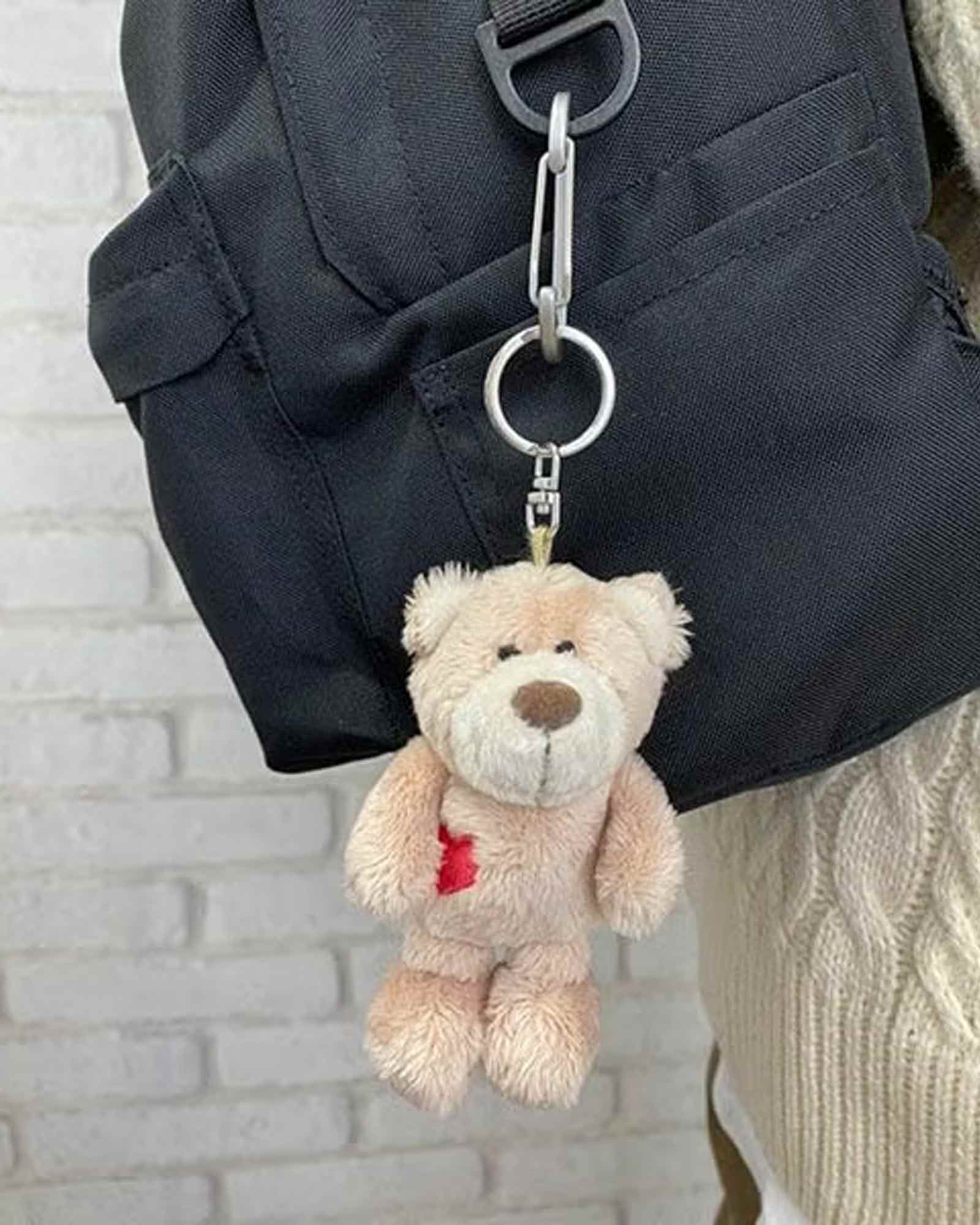 NICI・ニキ - グッズ BB ラブベア 10㎝/BN / MULTI