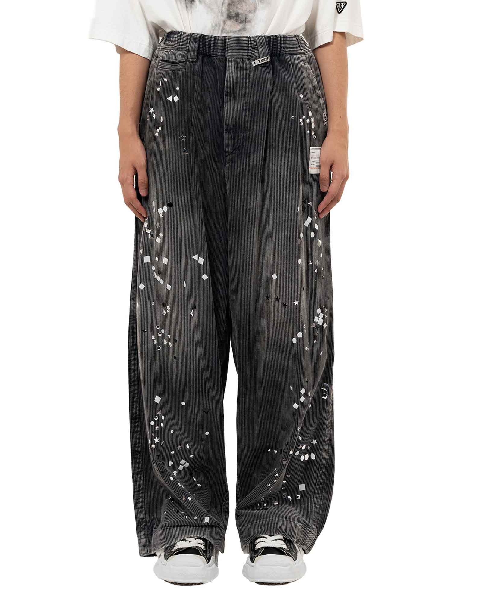 MIHARA YASUHIRO・Yasuhiro Mihara -  CORDUROY TROUSERS / BLACK